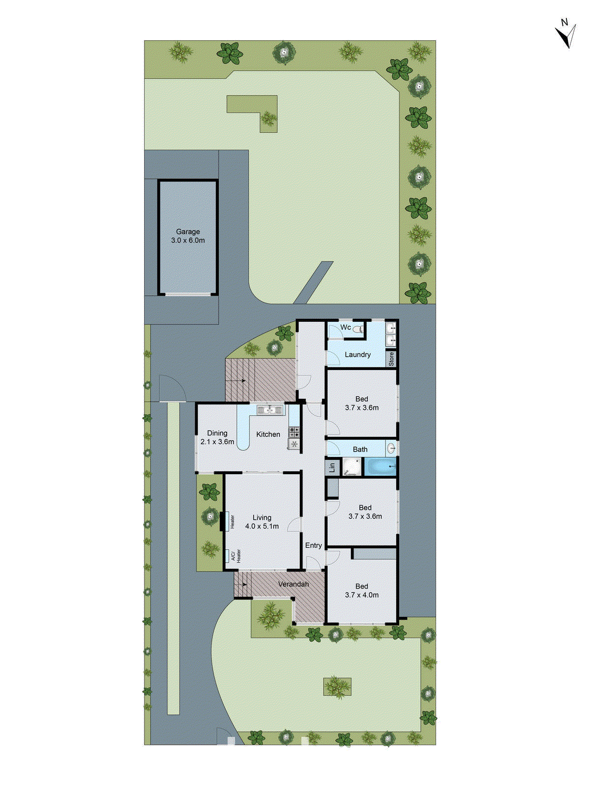 51 Settlement Road, Belmont VIC 3216 - Floorplan