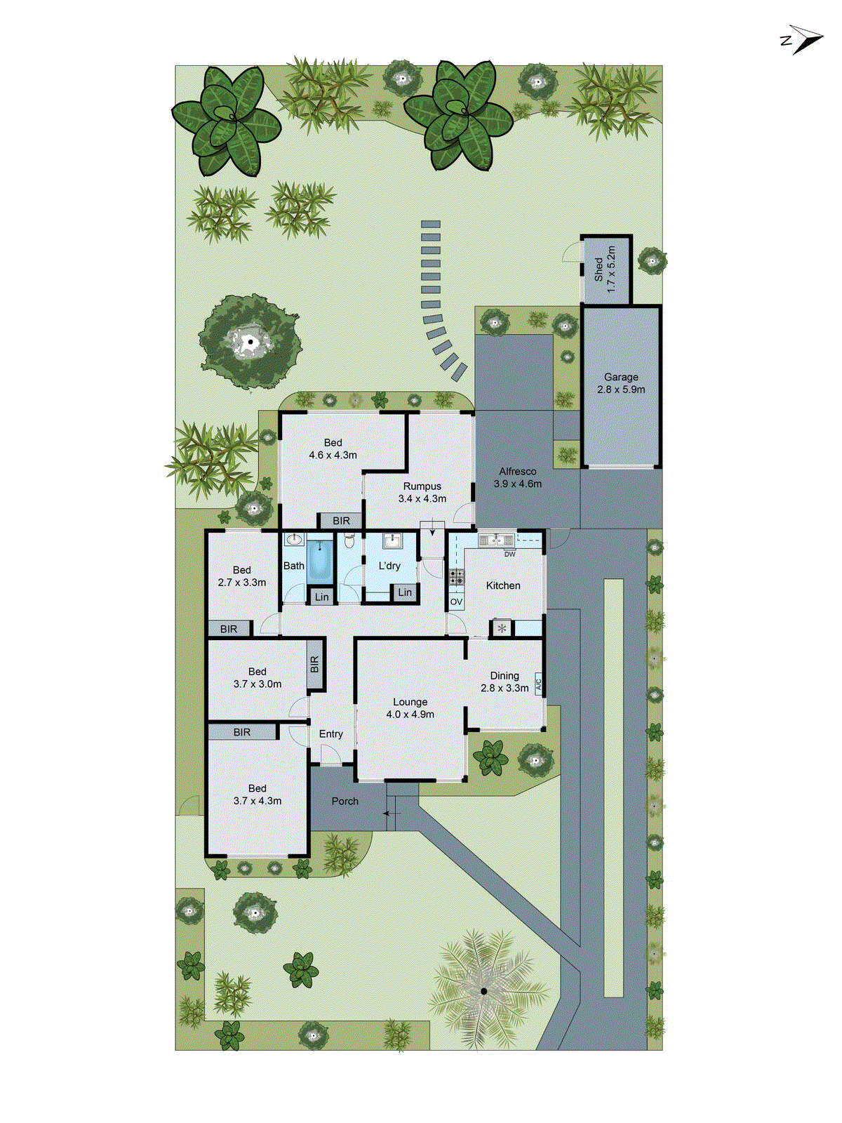 51 Stinton Avenue, Newtown VIC 3220 - Floorplan