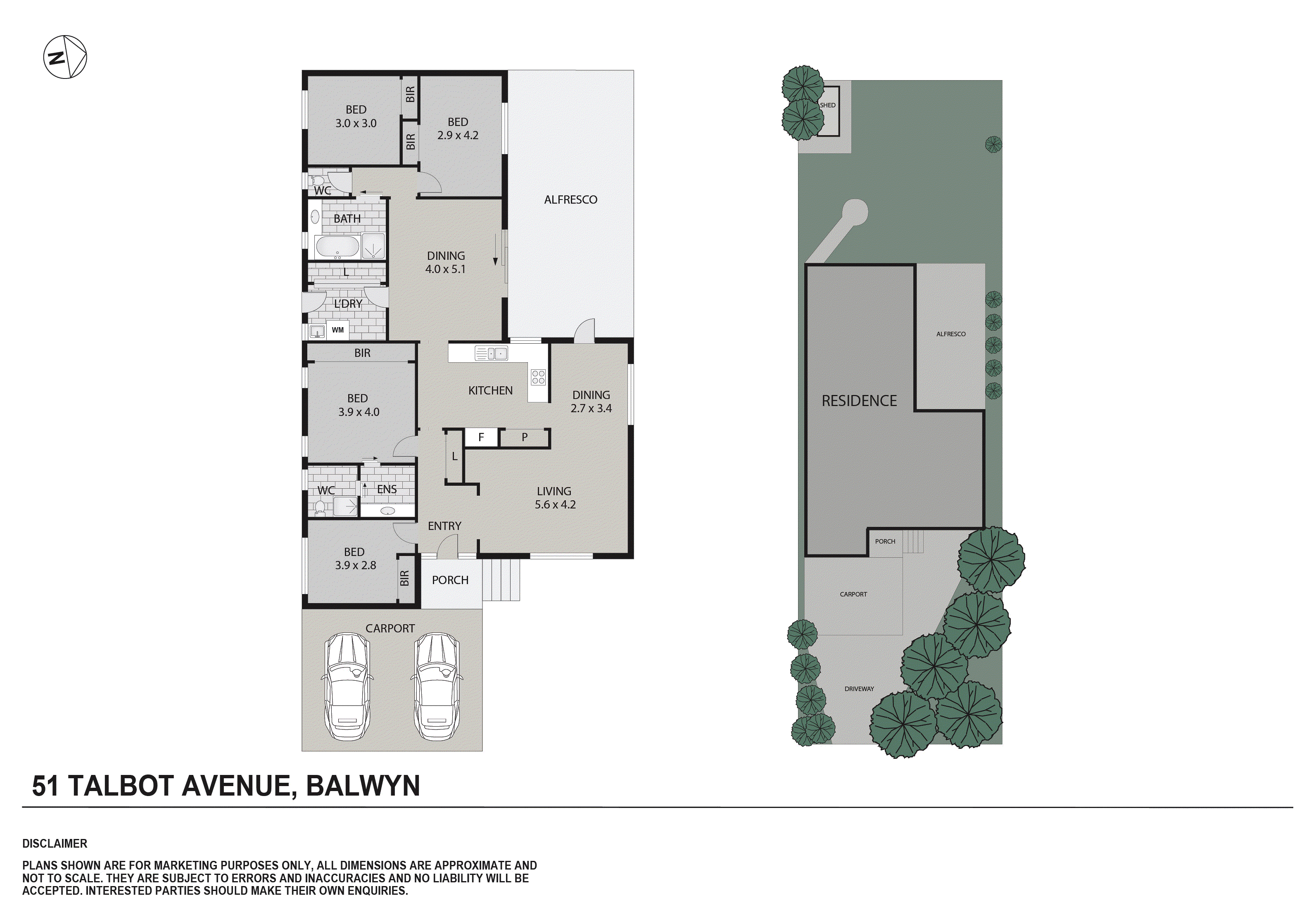 51 Talbot Avenue, Balwyn VIC 3103 - Floorplan