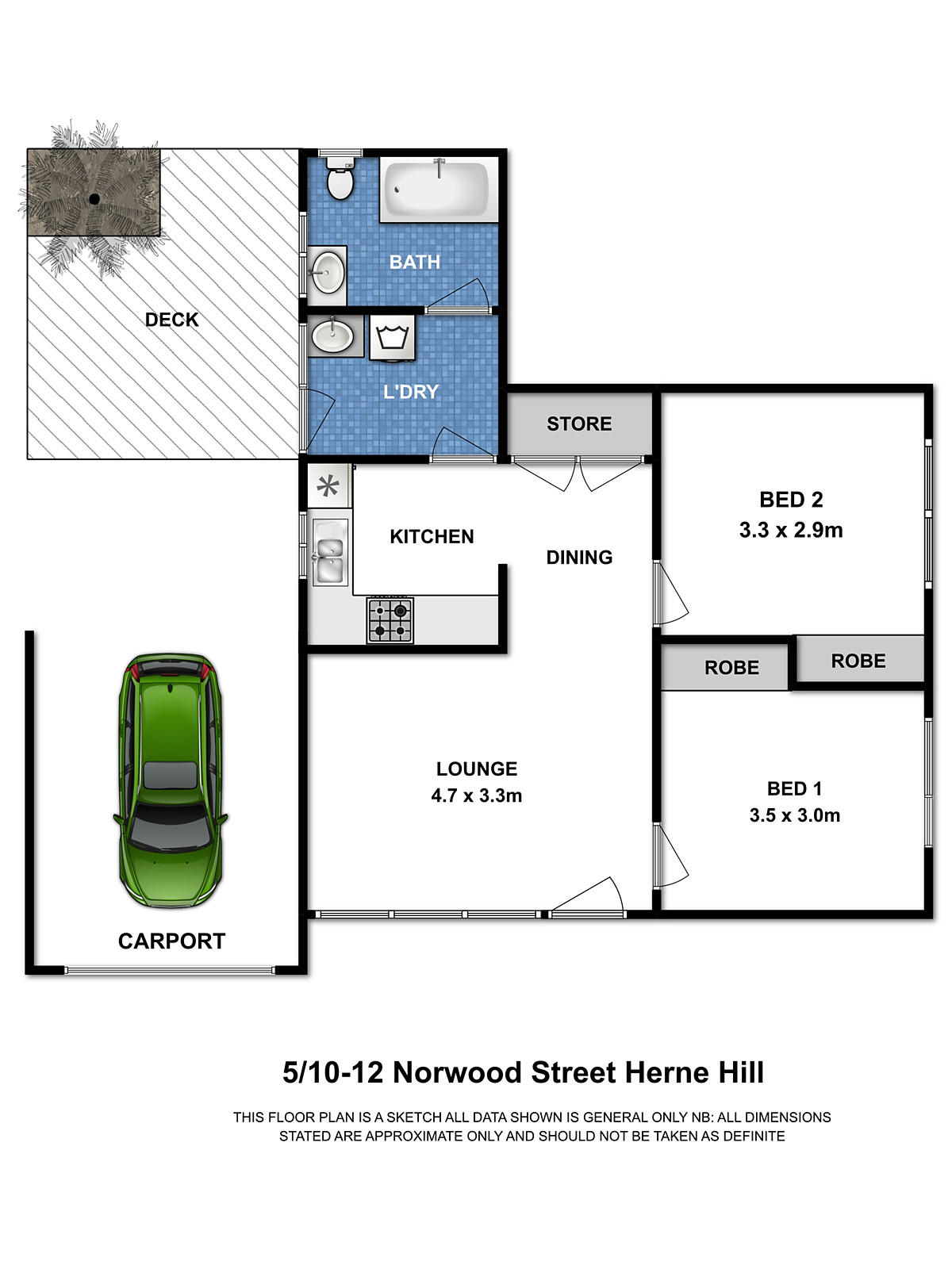 5/10-12 Norwood Street, Herne Hill VIC 3218 - Floorplan