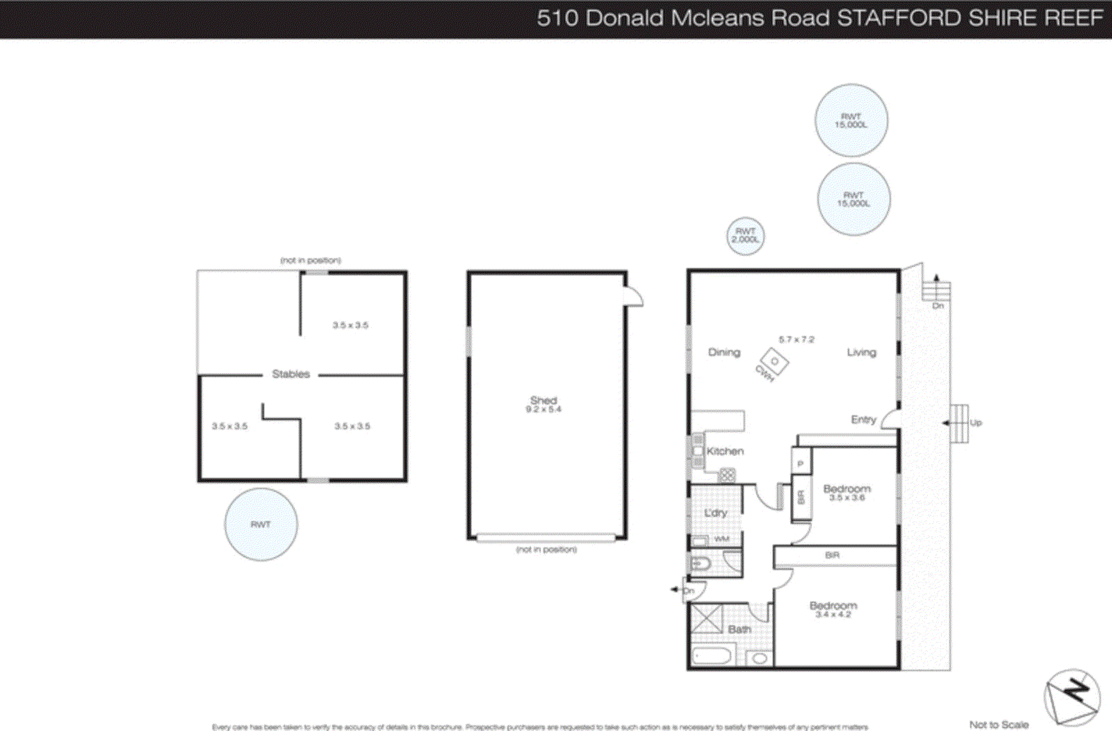 510 Donald Mcleans Road, Staffordshire Reef VIC 3351 - Floorplan