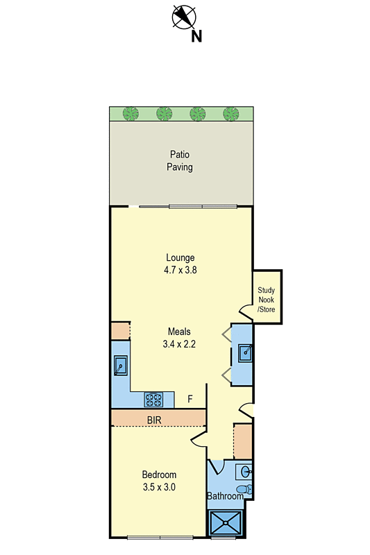 5/10 Warrigal Road, Parkdale VIC 3195 - Floorplan