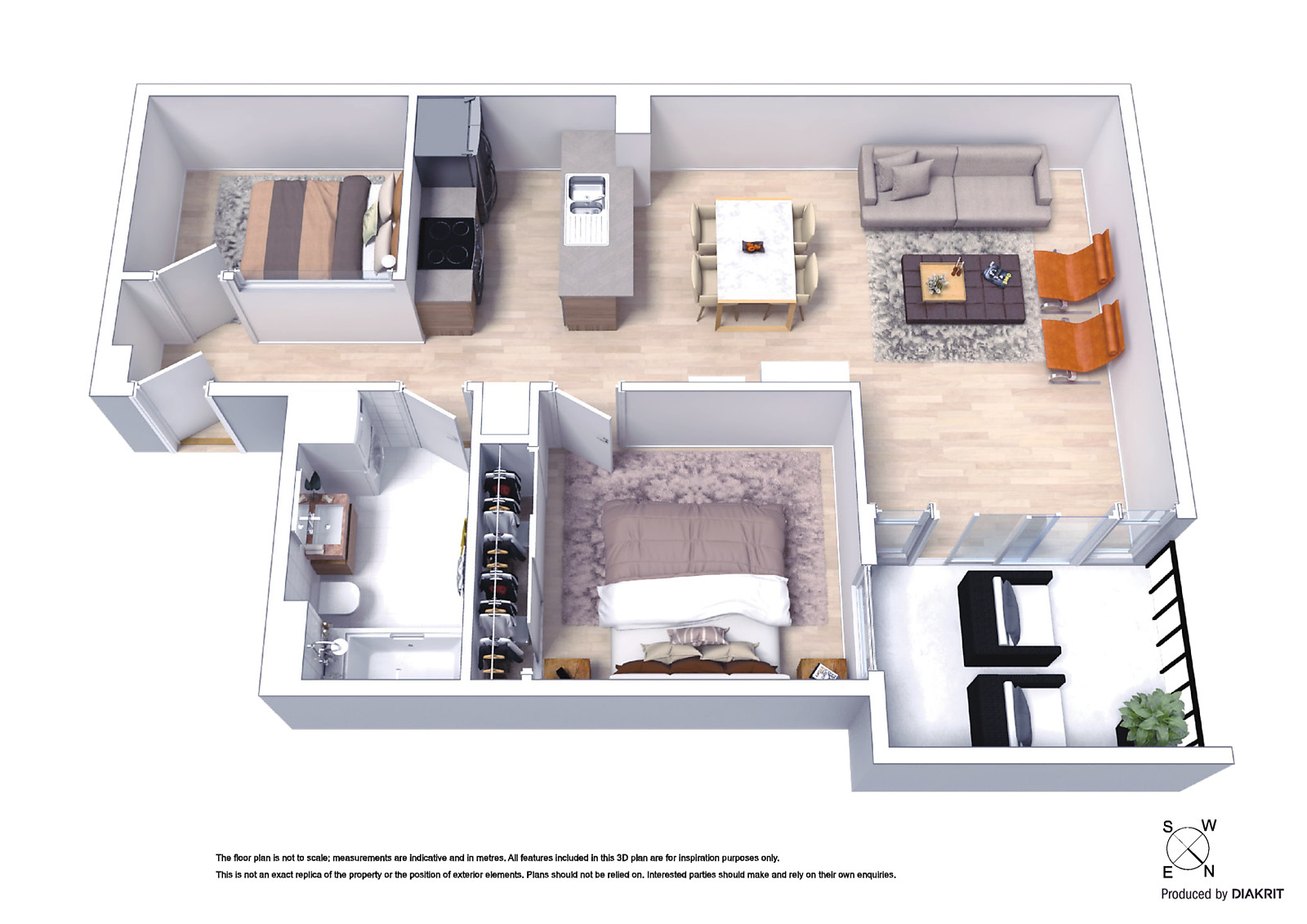 510/163 City Road, Southbank VIC 3006 - Floorplan