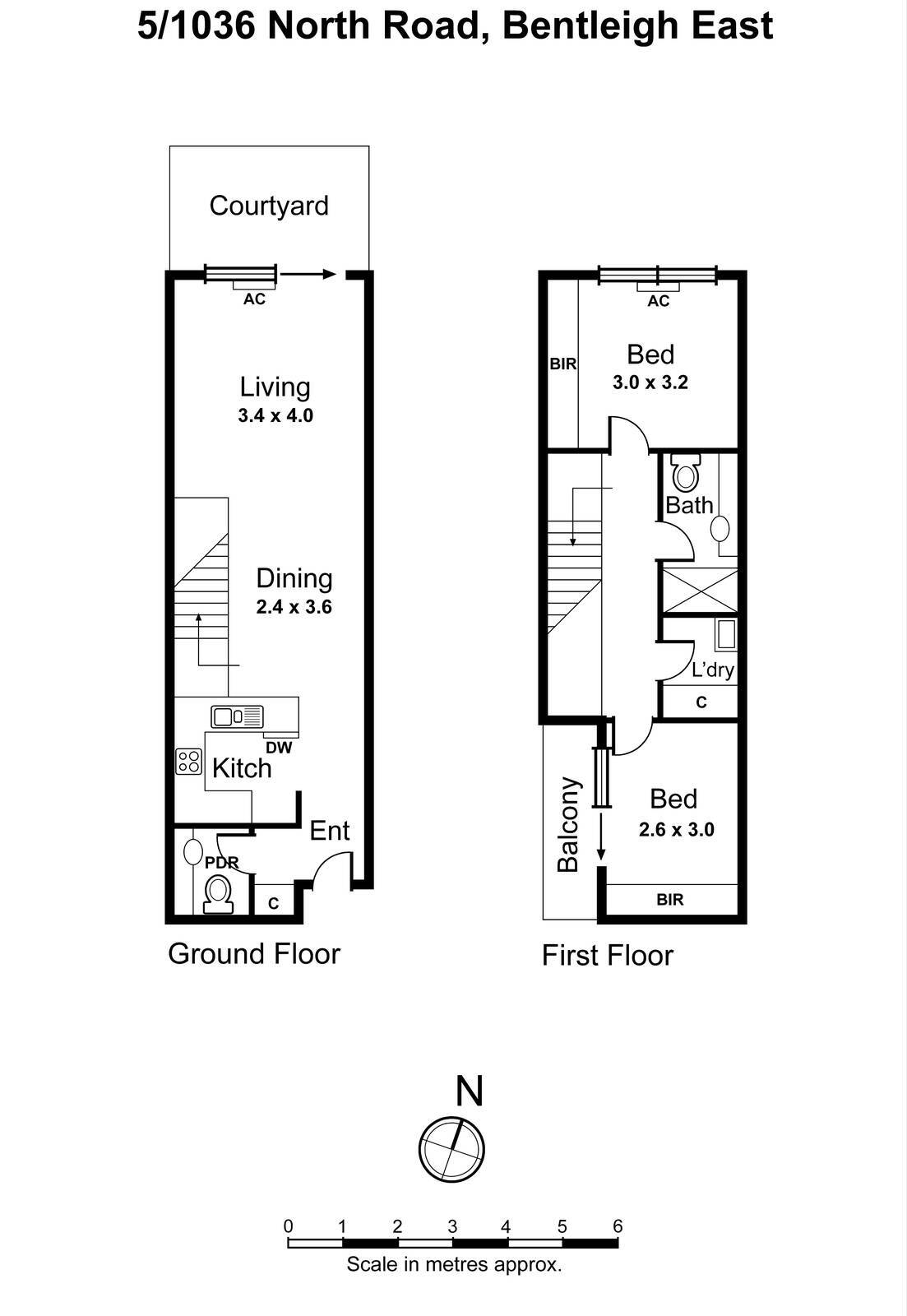 5/1038 North Road, Bentleigh East VIC 3165 - Floorplan