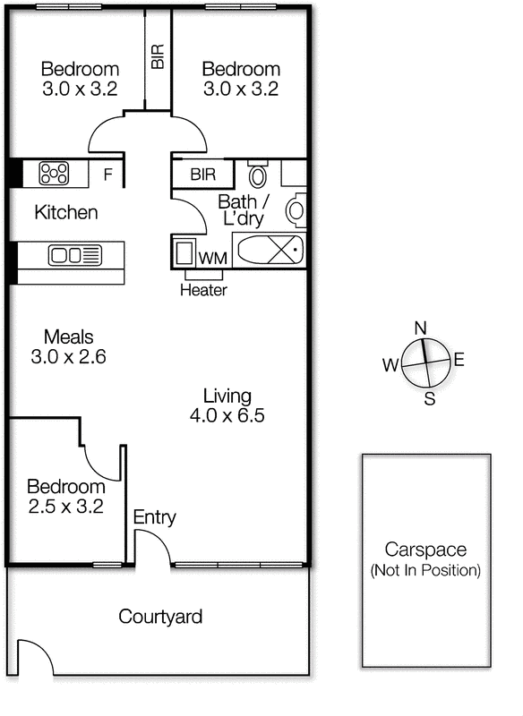 5/1066 Lygon Street, Carlton North VIC 3054 - Floorplan