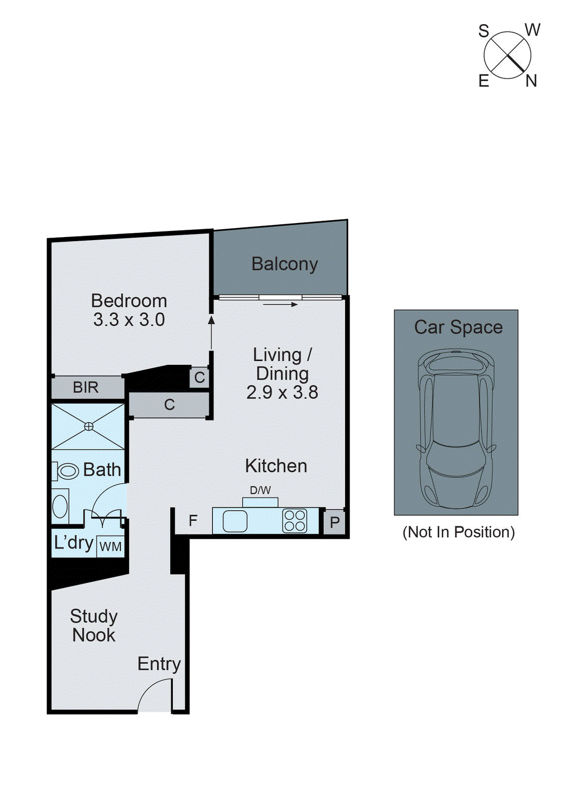 510/801 Dandenong Road, Malvern East VIC 3145 - Floorplan