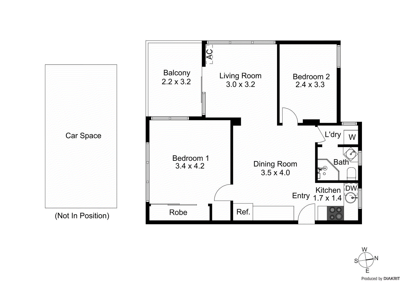 5/11 Bluff Avenue, Elwood VIC 3184 - Floorplan