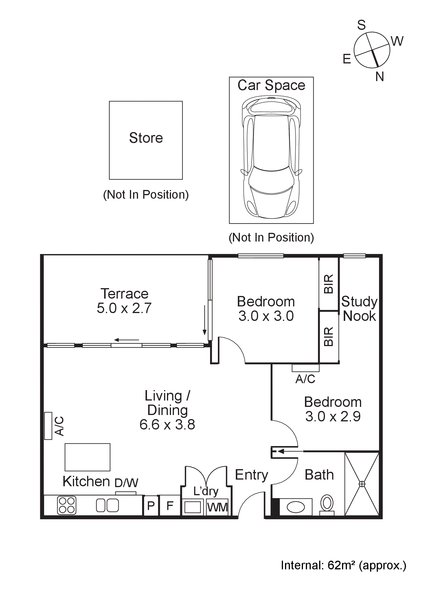 5/11 Railway Crescent, Hampton VIC 3188 - Floorplan