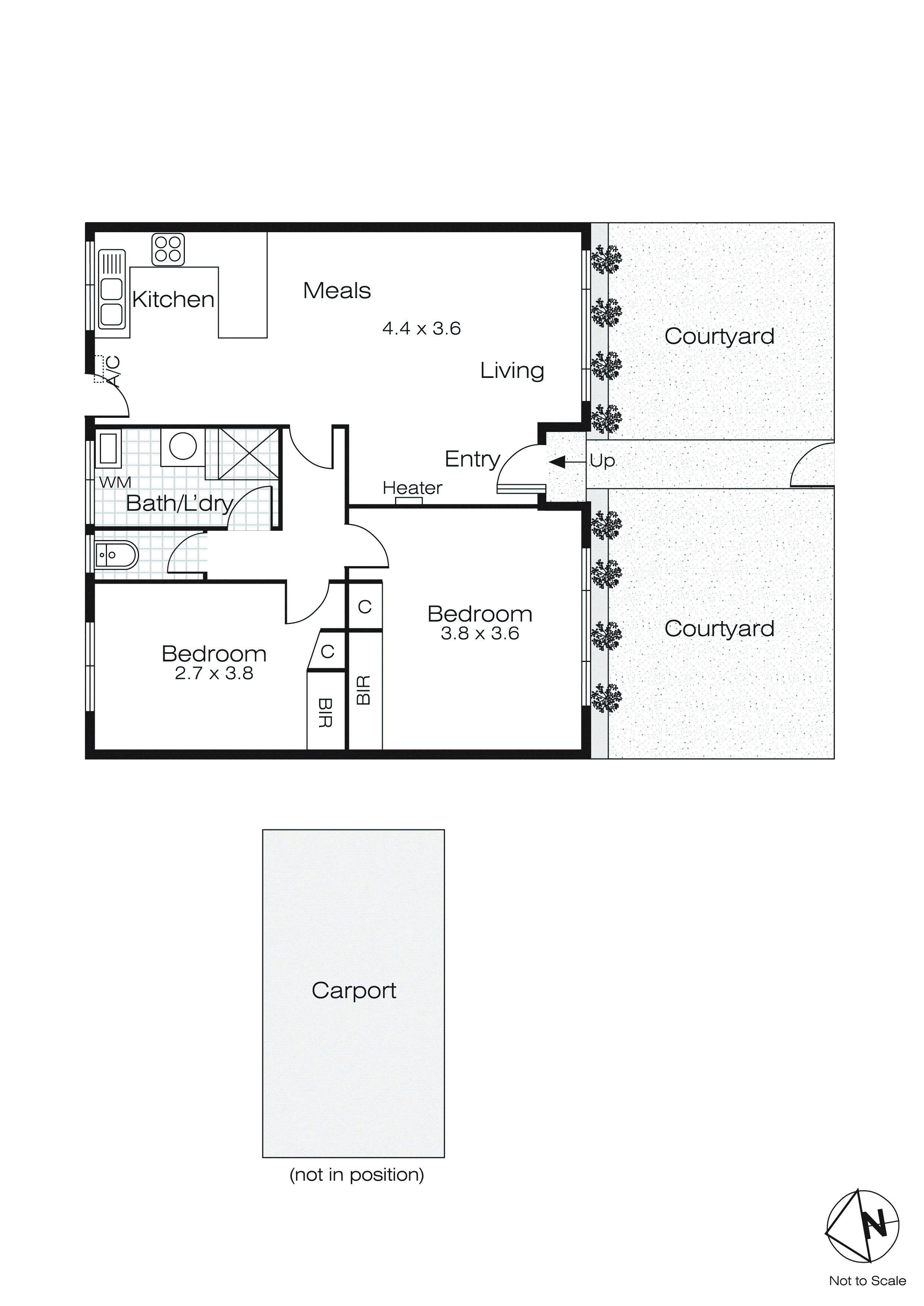 5/1110 Gregory Street, Lake Wendouree VIC 3350 - Floorplan