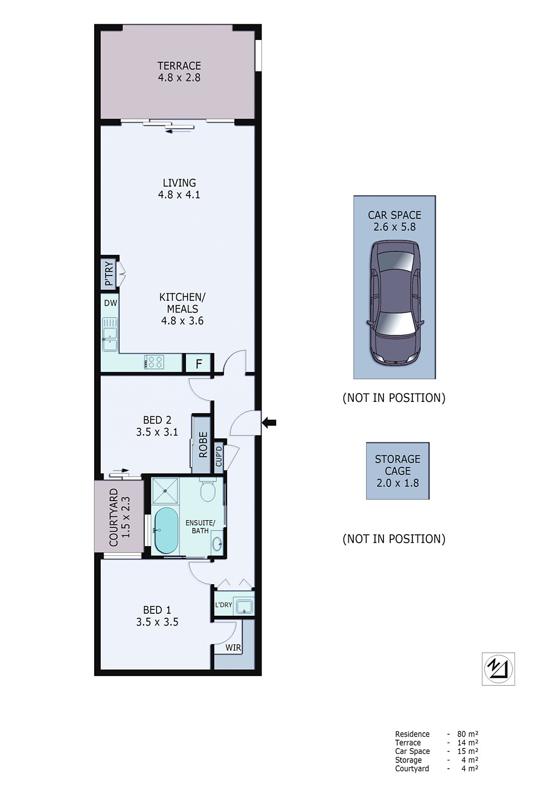 5/115 Railway Parade, Seaford VIC 3198 - Floorplan