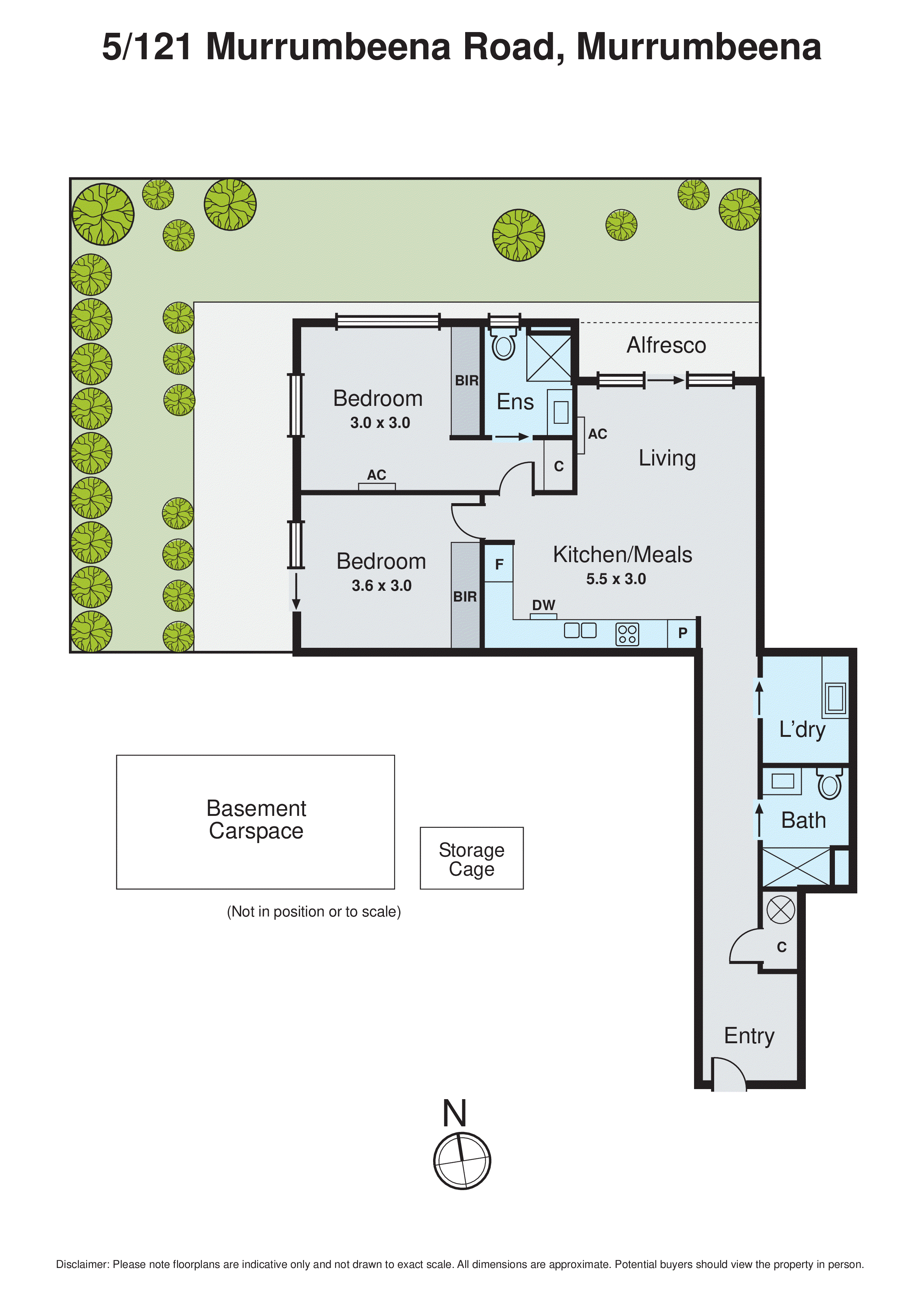 5/121 Murrumbeena Road, Murrumbeena VIC 3163 - Floorplan