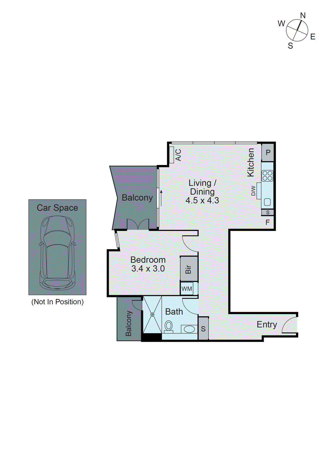 512/229 Toorak Road, South Yarra VIC 3141 - Floorplan