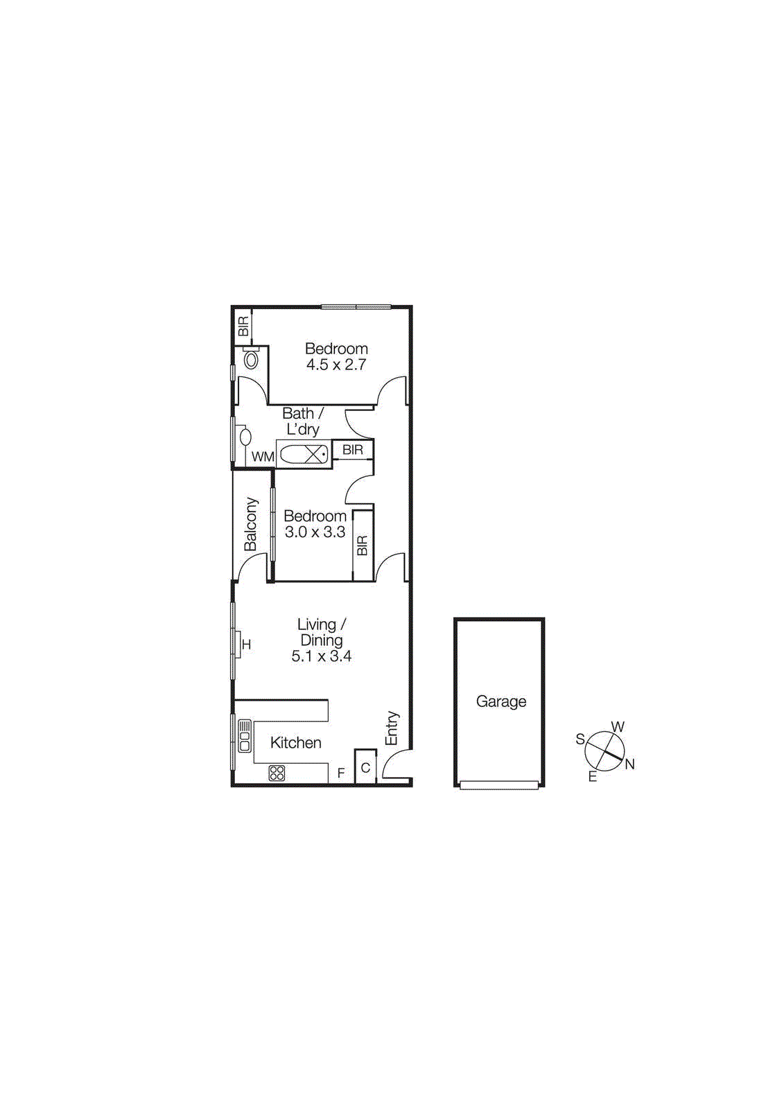 5/124 Brighton Road, Elsternwick VIC 3185 - Floorplan