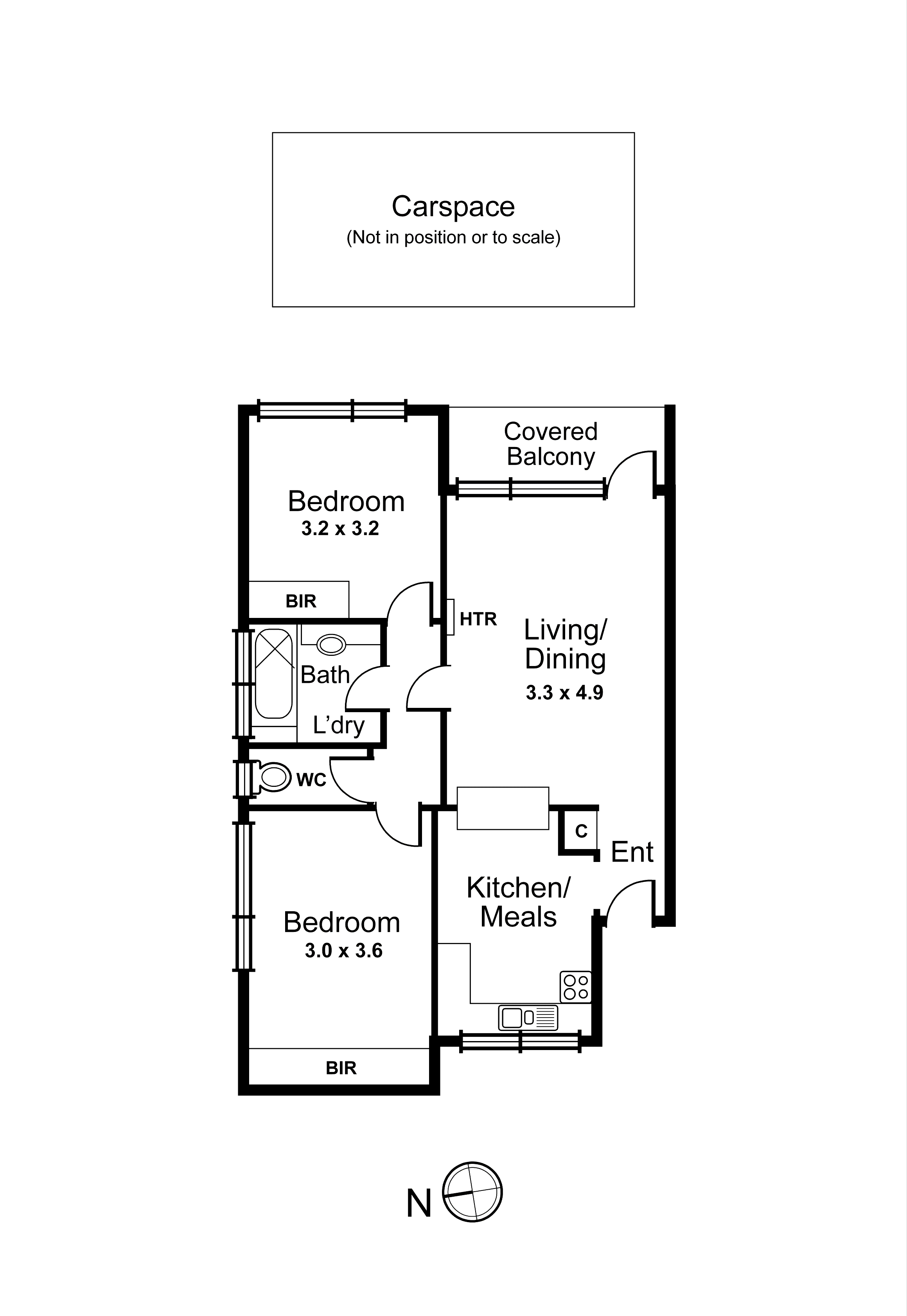 5/13 Clapperton Street, Bentleigh VIC 3204 - Floorplan