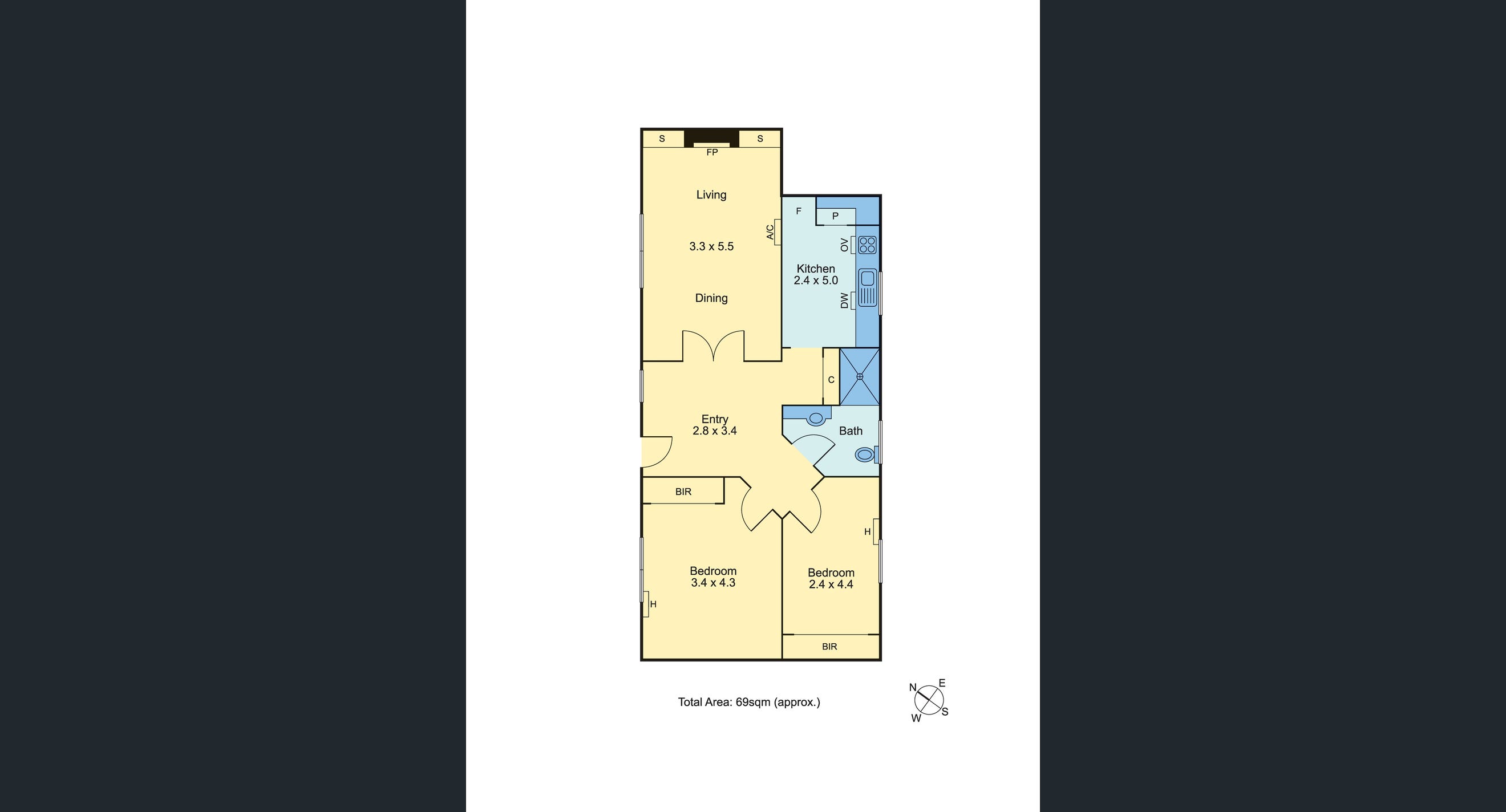 5/13 Loch Street, ST KILDA WEST VIC 3182 - Floorplan