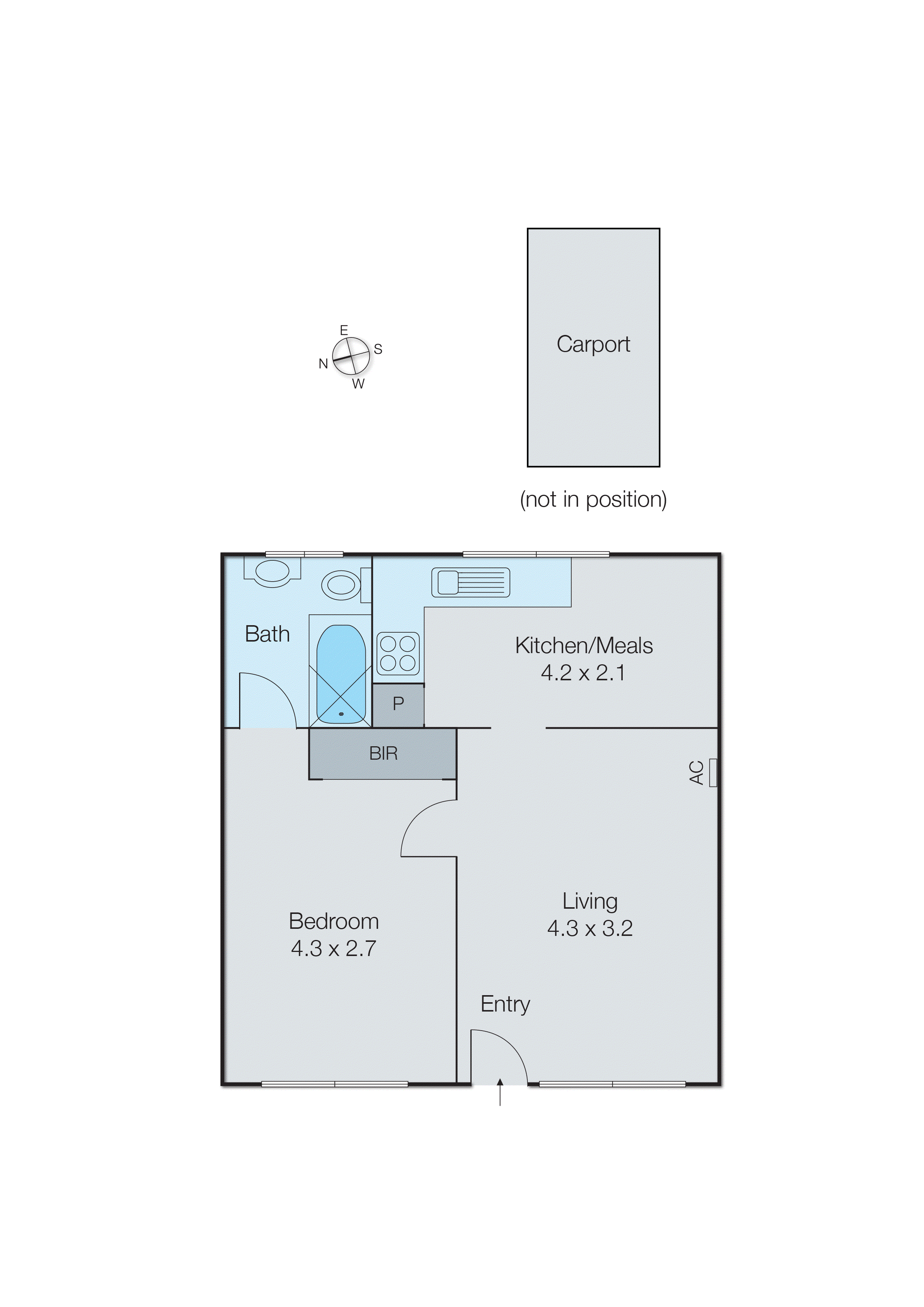 5/13 Lower Dandenong Road, Mentone VIC 3194 - Floorplan