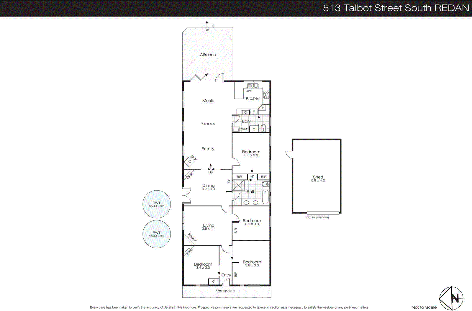 513 Talbot  Street South, Redan VIC 3350 - Floorplan