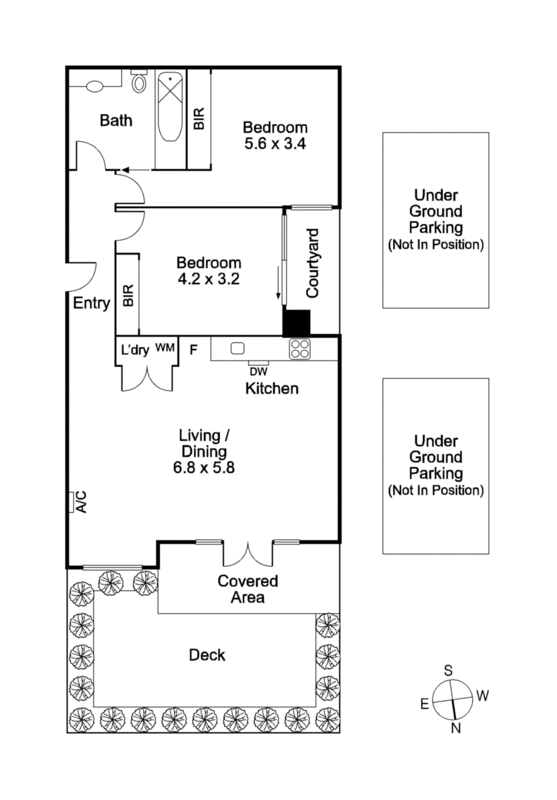 5/135 Brighton Road, Elwood VIC 3184 - Floorplan