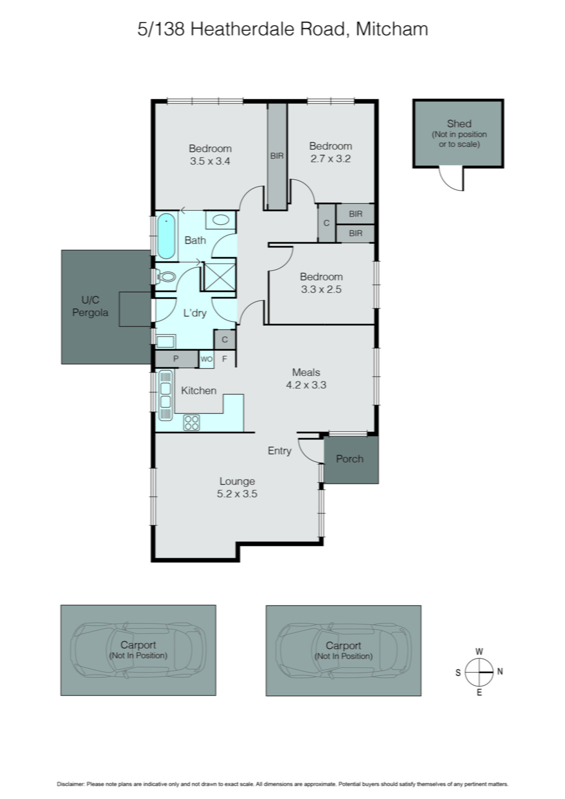 5/138 Heatherdale Road, Mitcham VIC 3132 - Floorplan