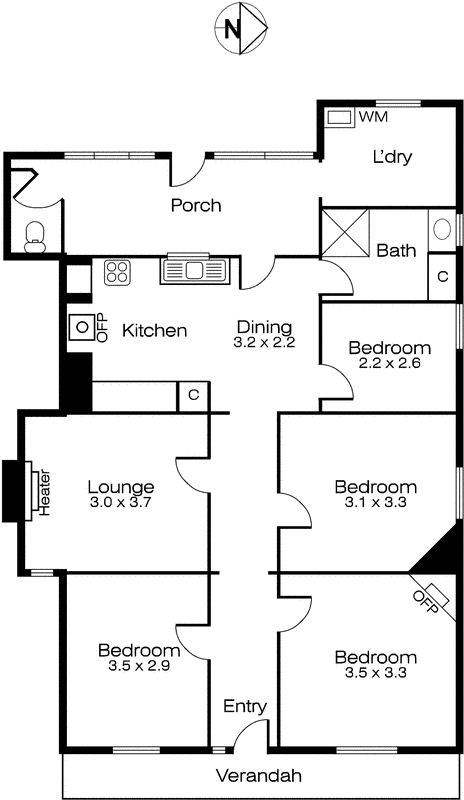 514 Errard Street, Ballarat VIC 3350 - Floorplan