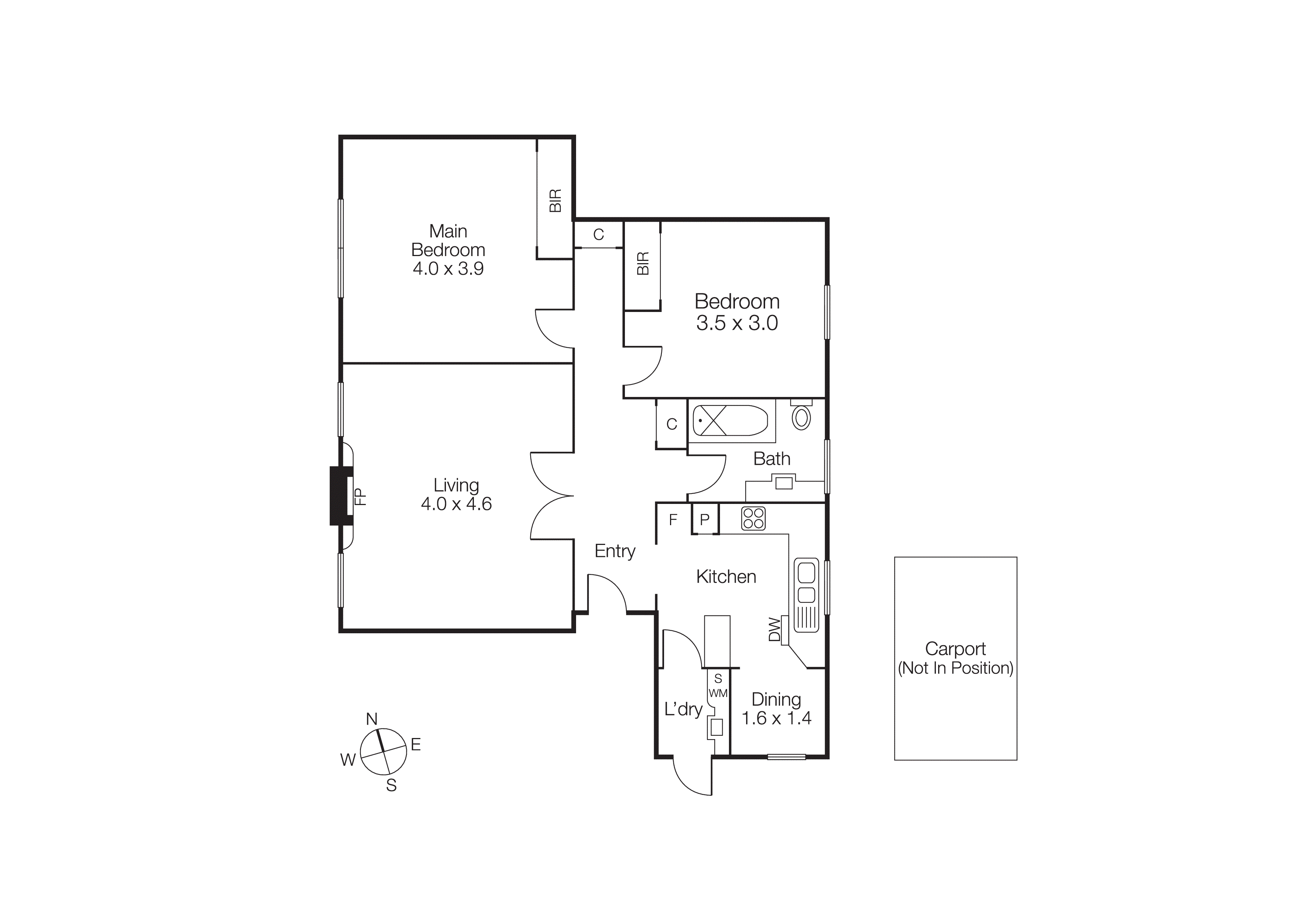 5/14 King Street, Elsternwick VIC 3185 - Floorplan