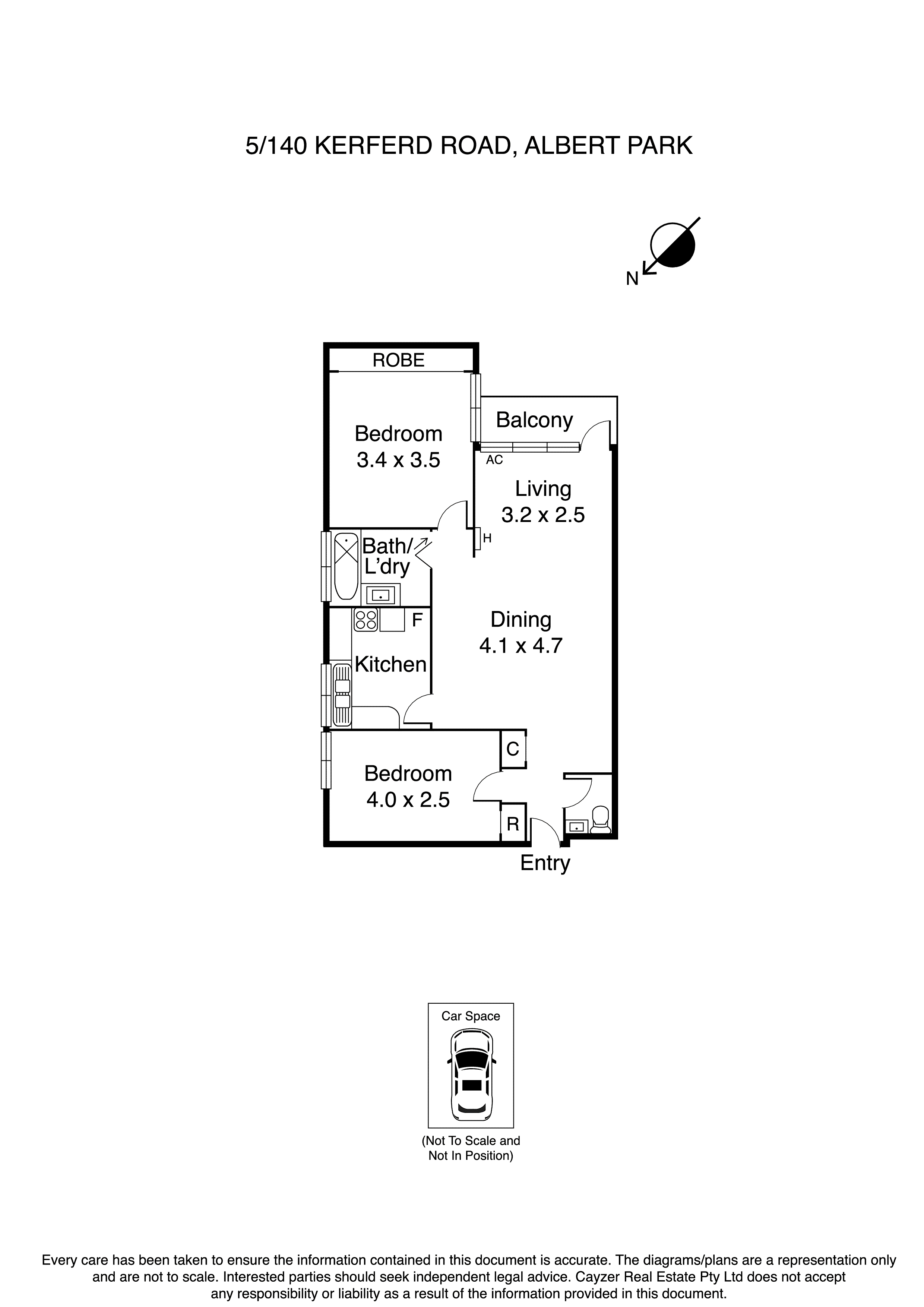 5/140 Kerferd Road, Albert Park VIC 3206 - Floorplan
