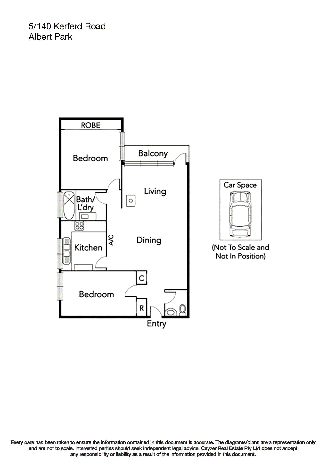 5/140 Kerferd Road, ALBERT PARK VIC 3206 - Floorplan