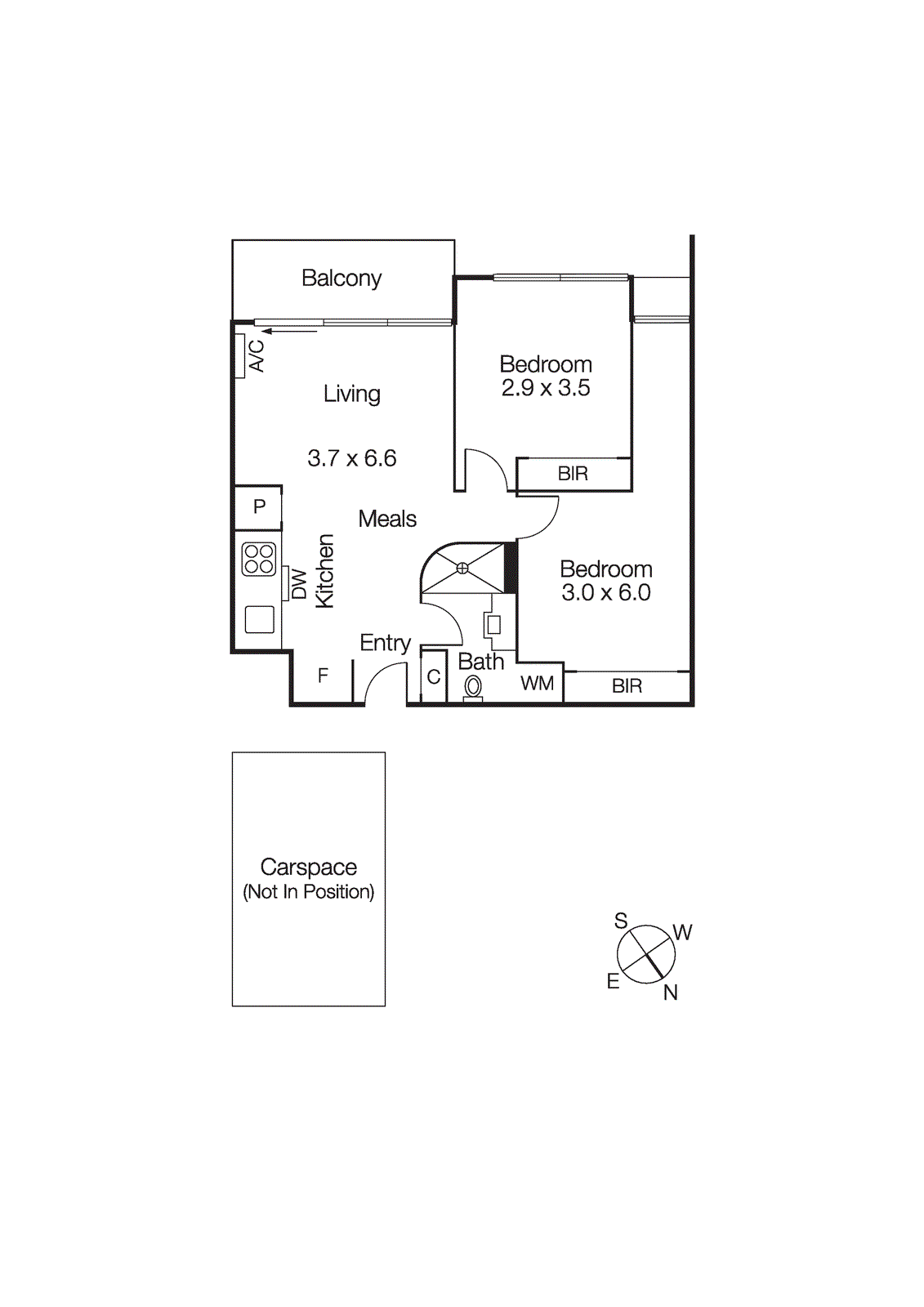 514/101 Bay Street, Port Melbourne VIC 3207 - Floorplan