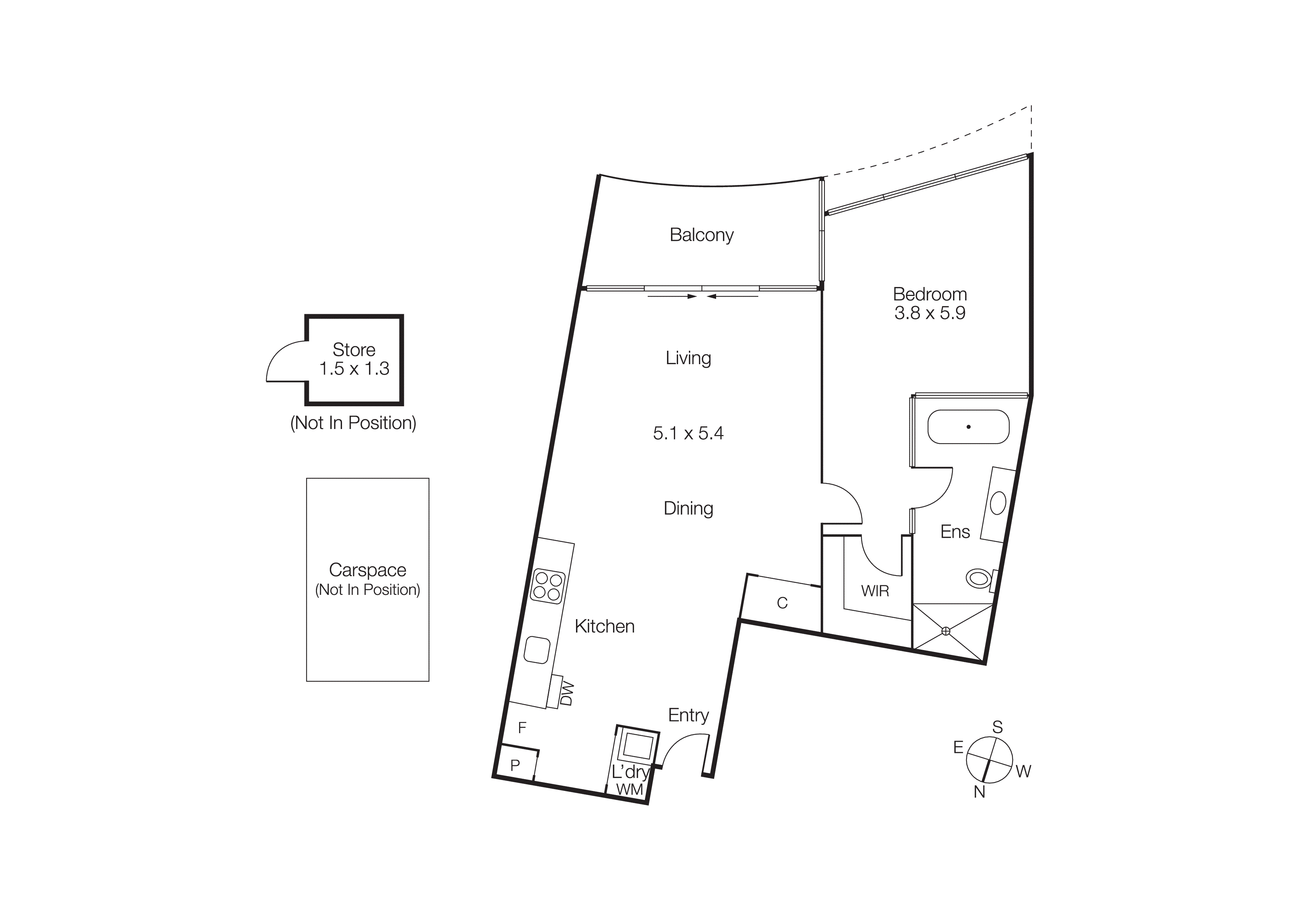 514/576-578 St Kilda Road, Melbourne VIC 3004 - Floorplan