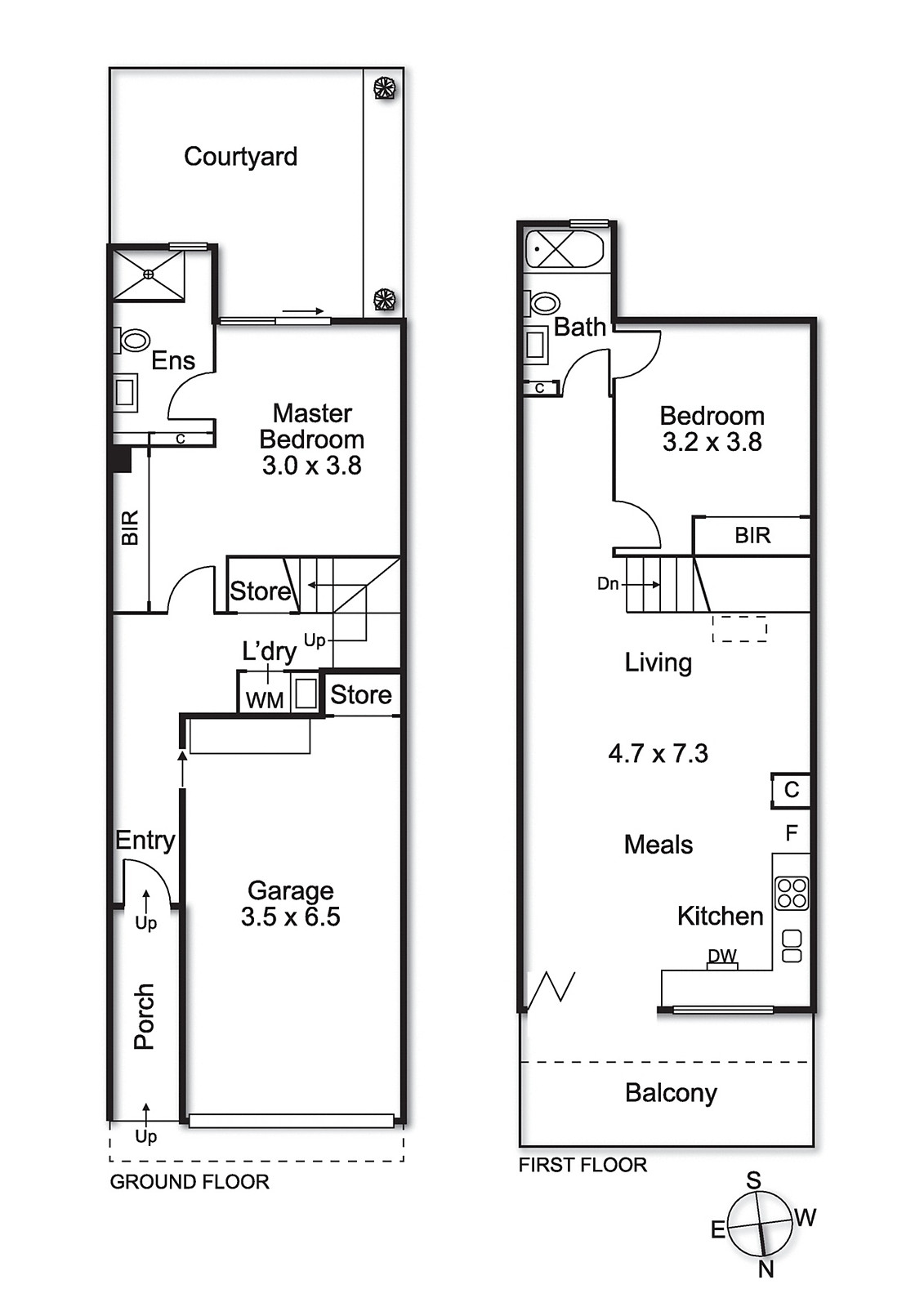 5/149 Male Street, Brighton VIC 3186 - Floorplan