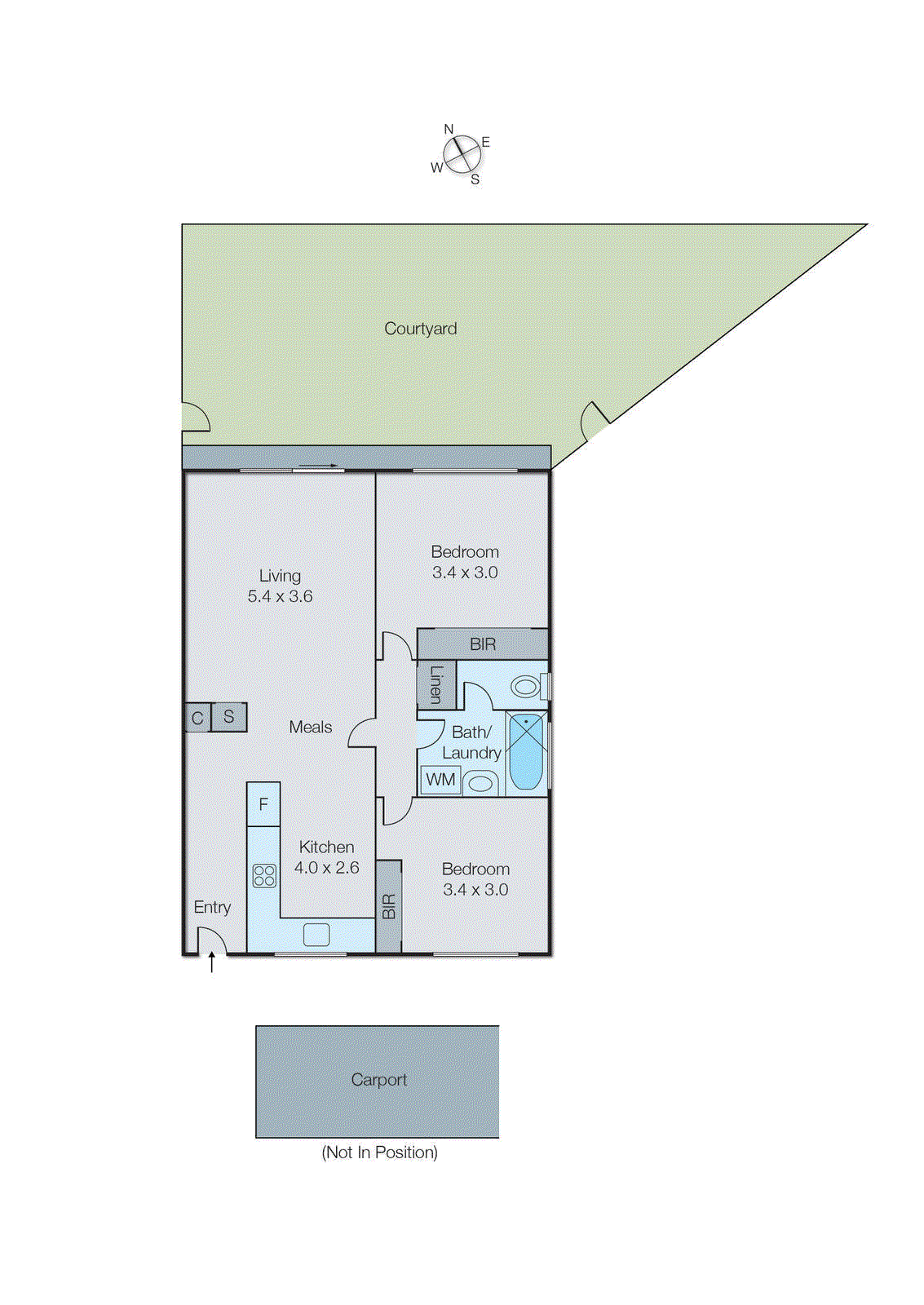 5/15-17 John Street, Mordialloc VIC 3195 - Floorplan