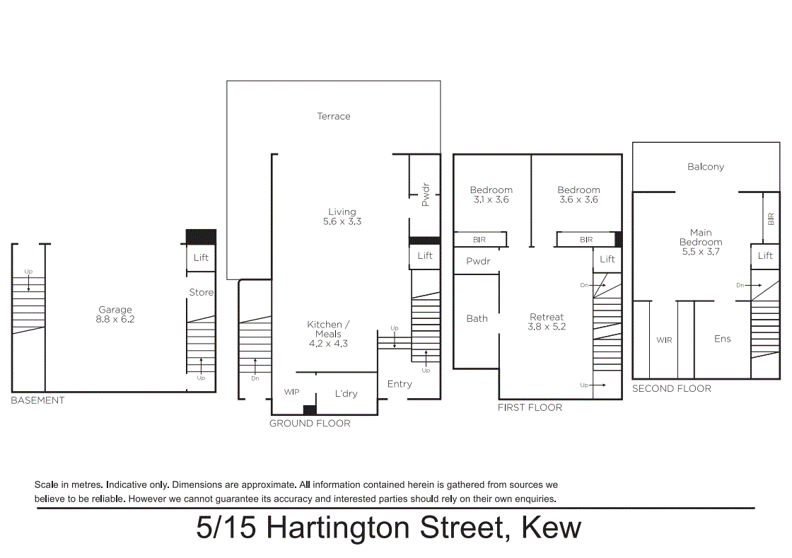 5/15 Hartington Street, Kew, 3101