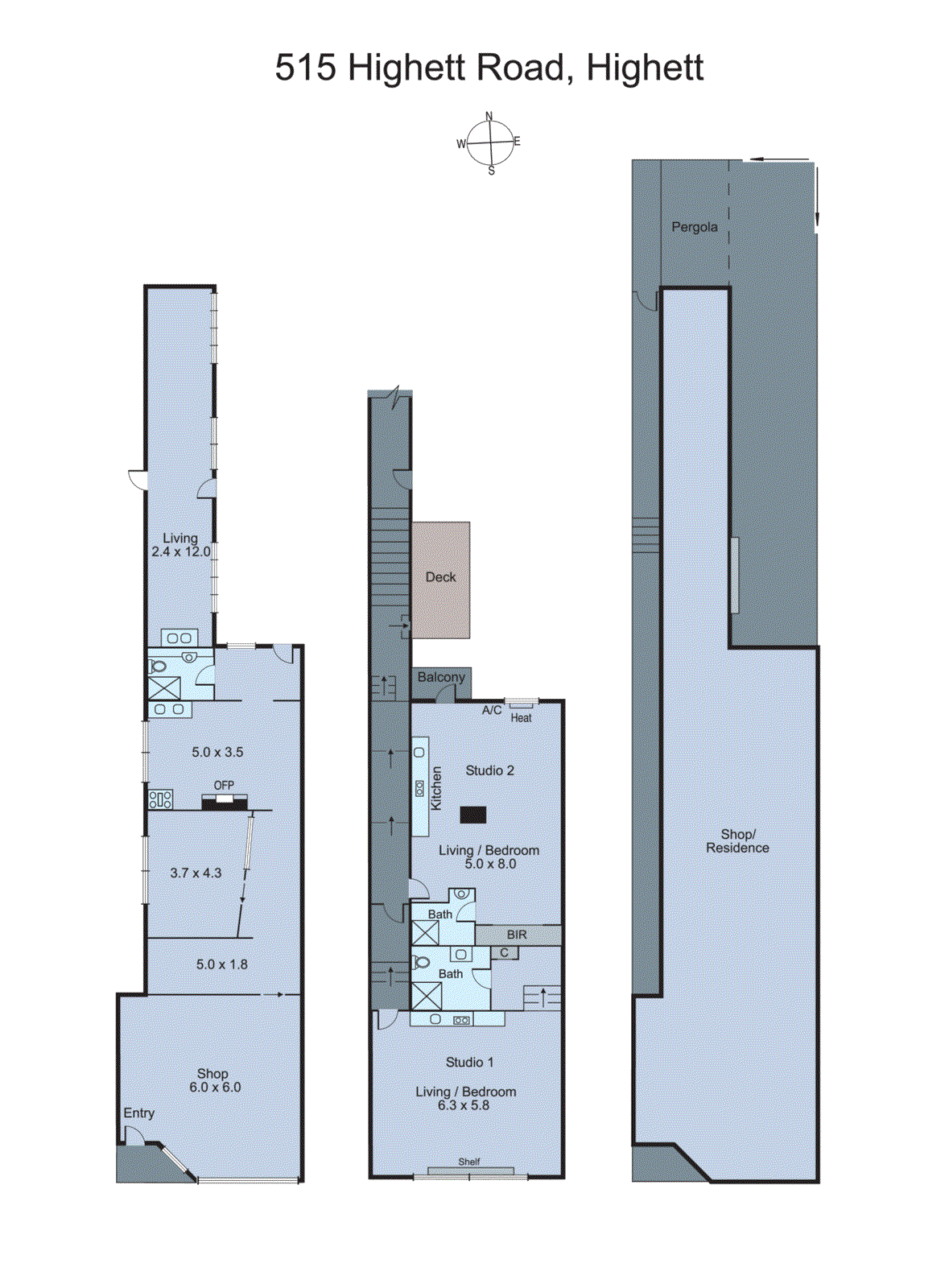 515 Highett Road, Highett VIC 3190 - Floorplan