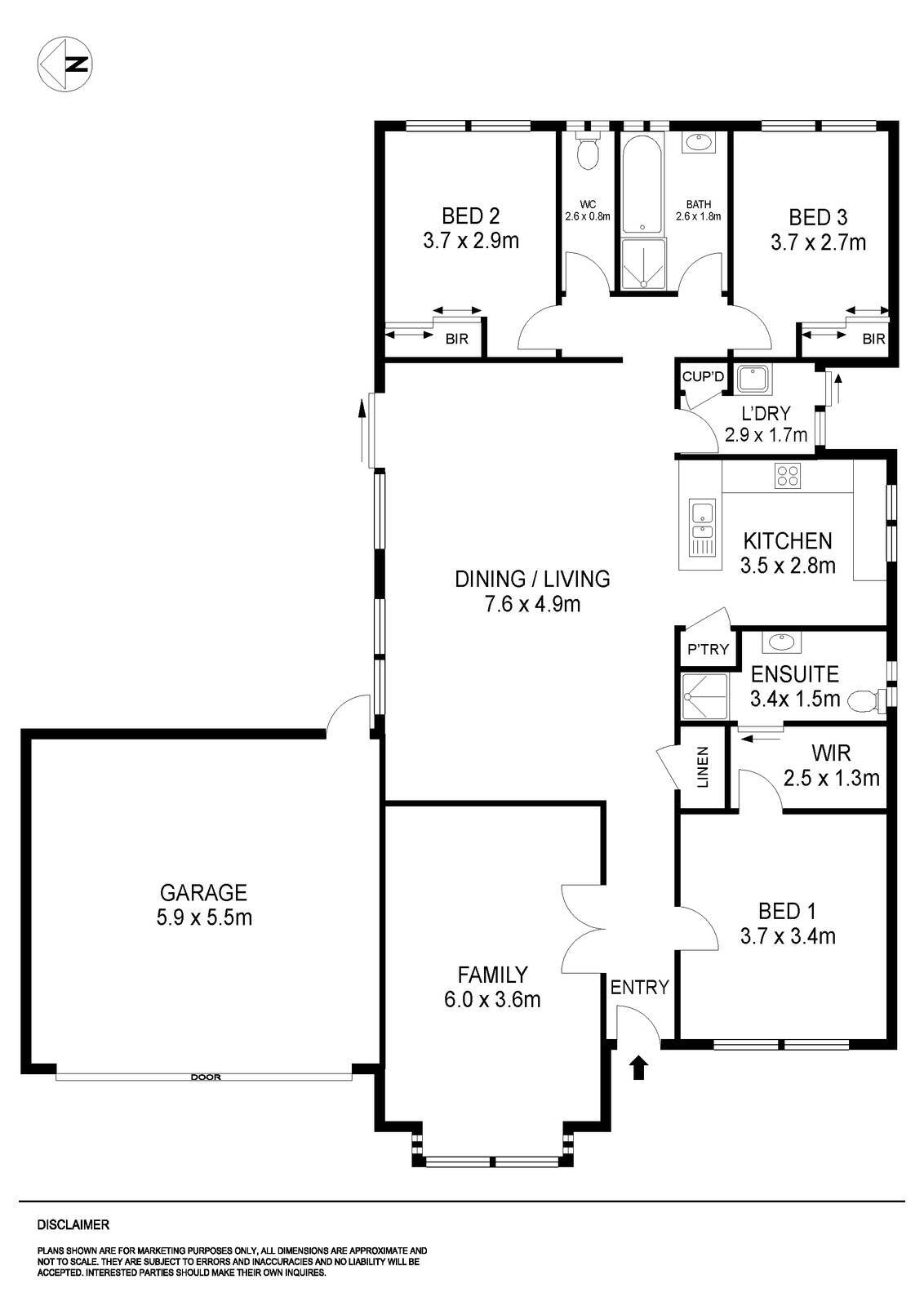 515 Rodier Street, Canadian VIC 3350 - Floorplan