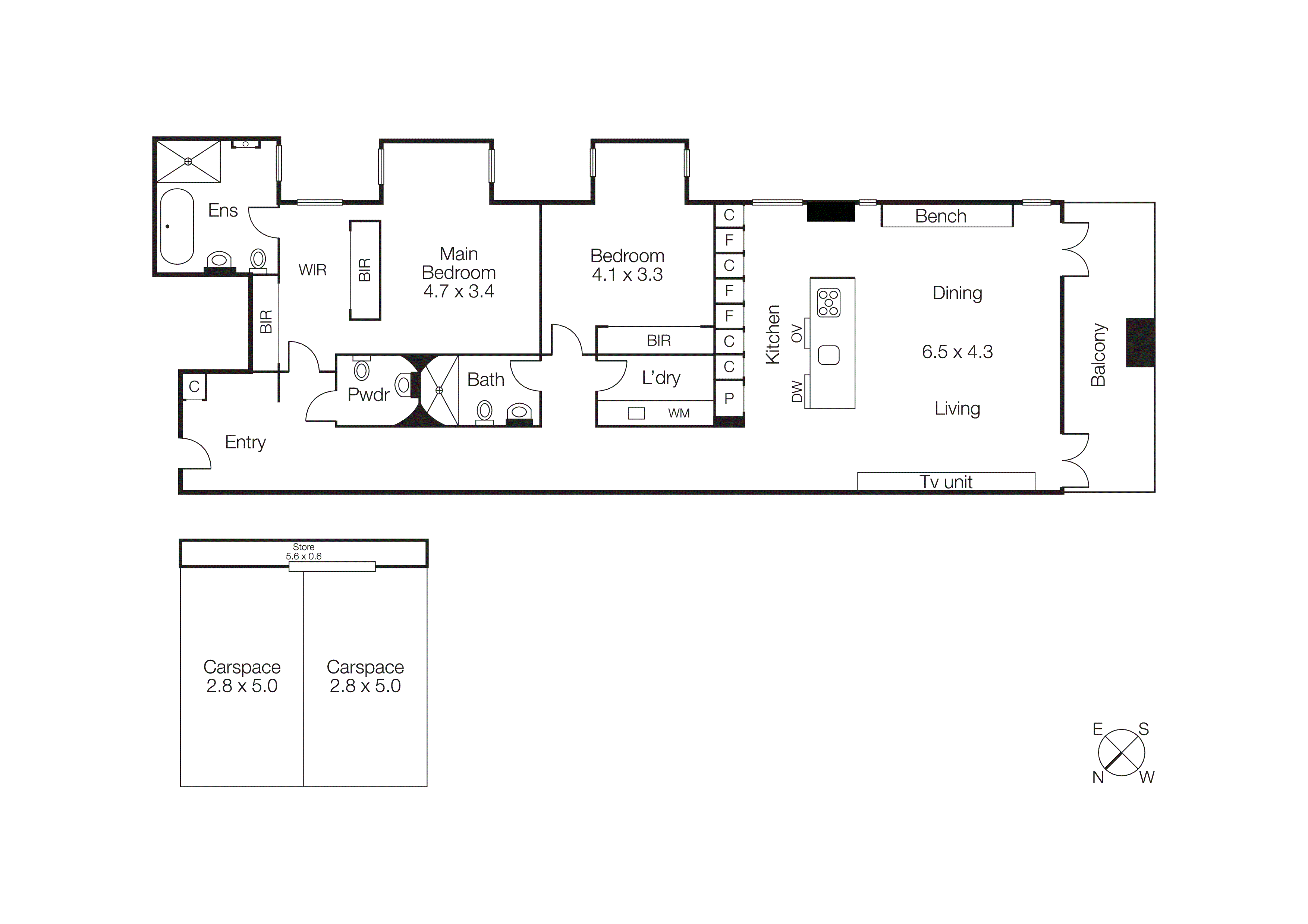 5/15 Well Street, Brighton VIC 3186 - Floorplan