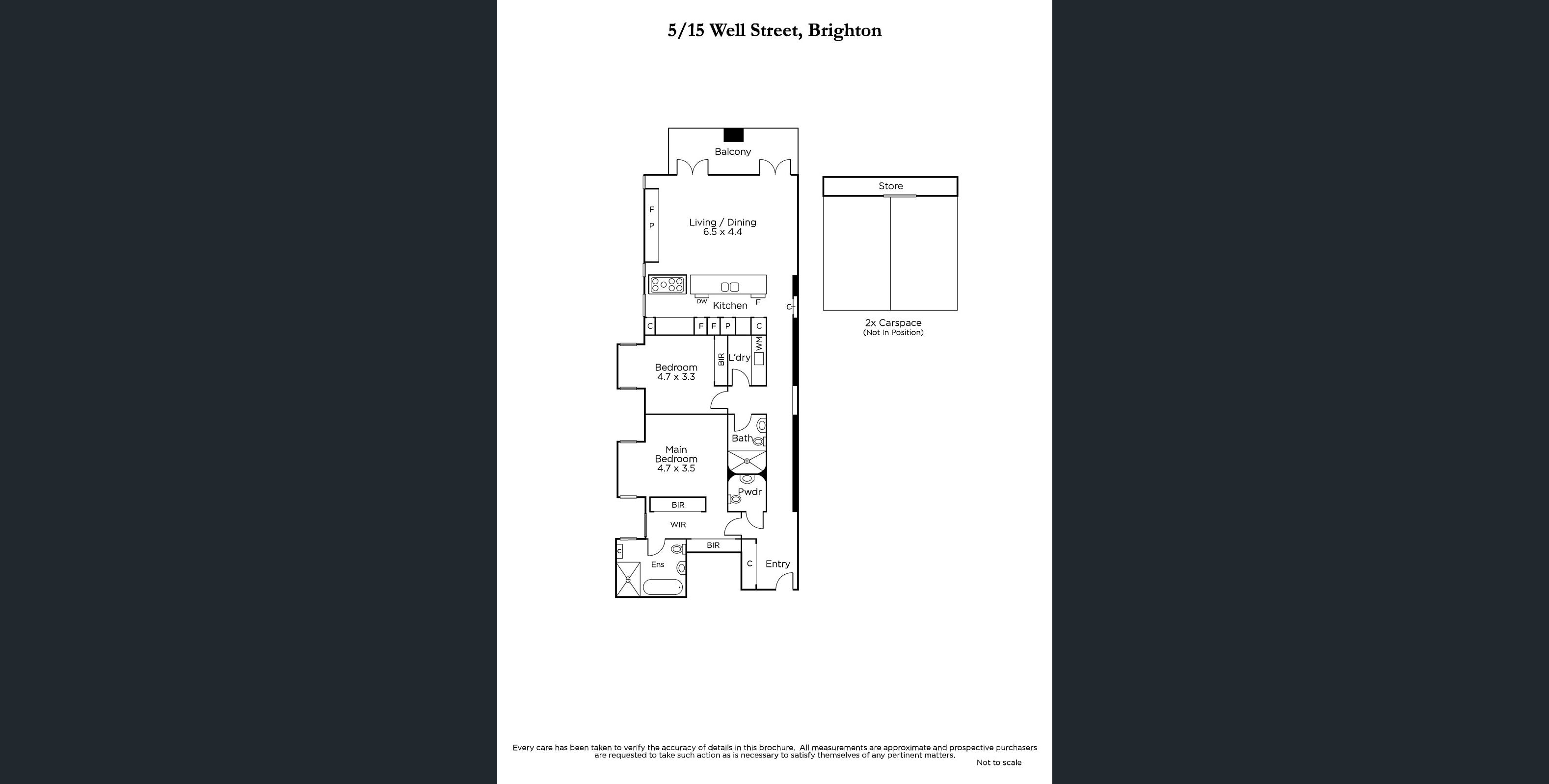 5/15 Well Street, Brighton VIC 3186 - Floorplan