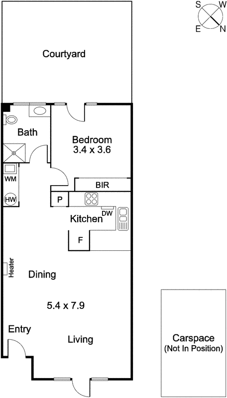 5/151 Fitzroy Street, St Kilda VIC 3182 - Floorplan