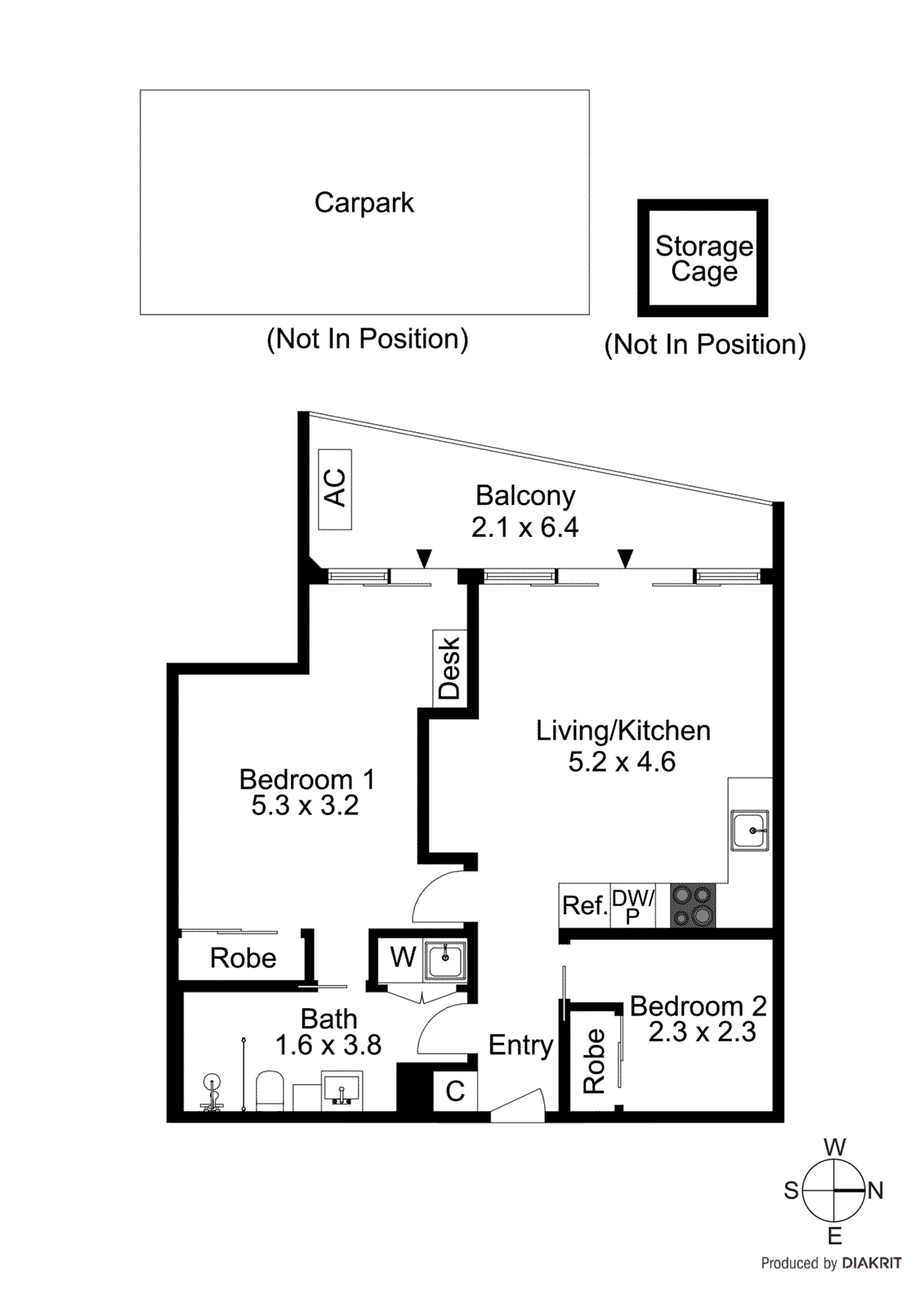 515/222 Bay Road, Sandringham VIC 3191 - Floorplan