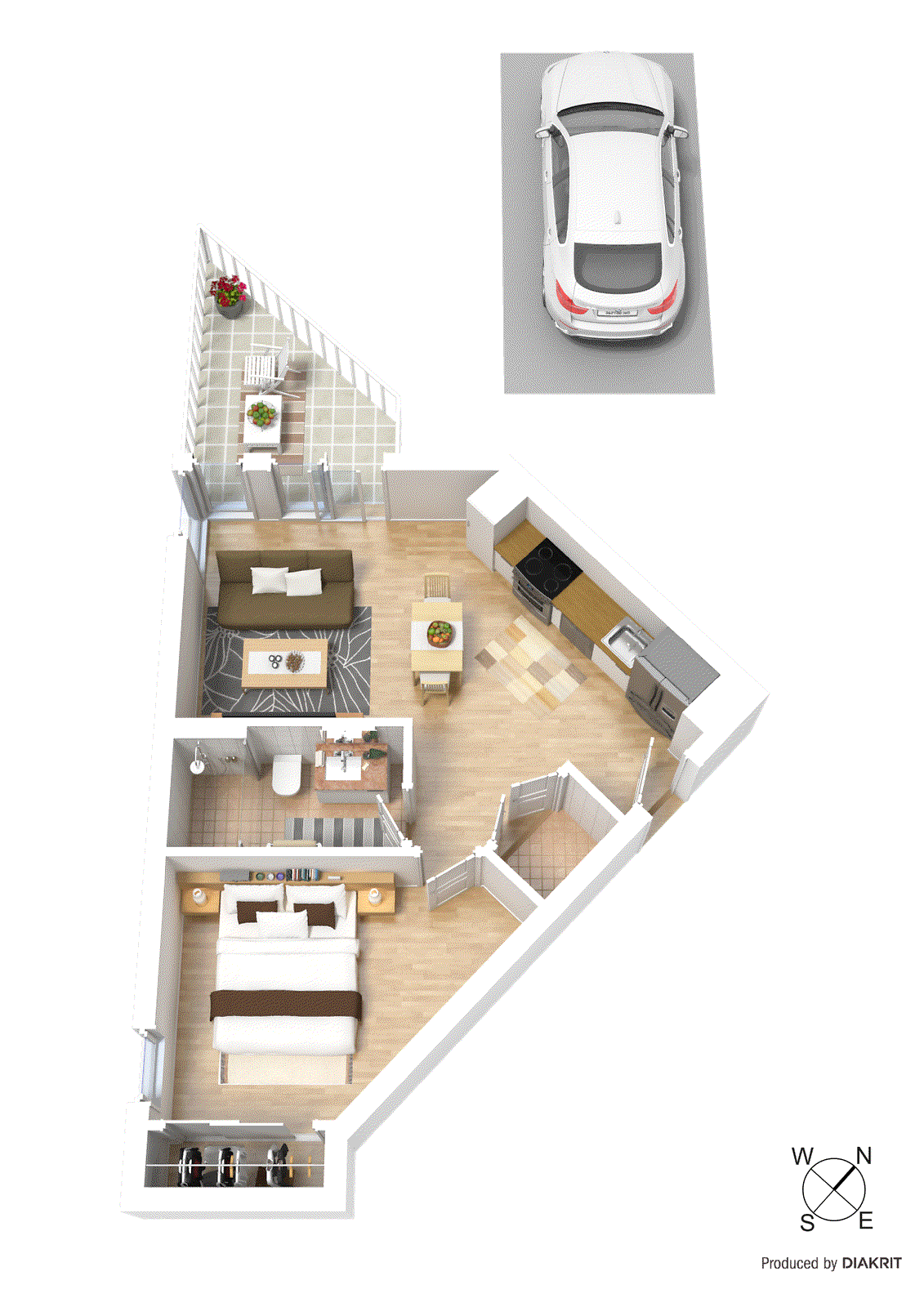 515/803 Dandenong Road, Malvern East VIC 3145 - Floorplan