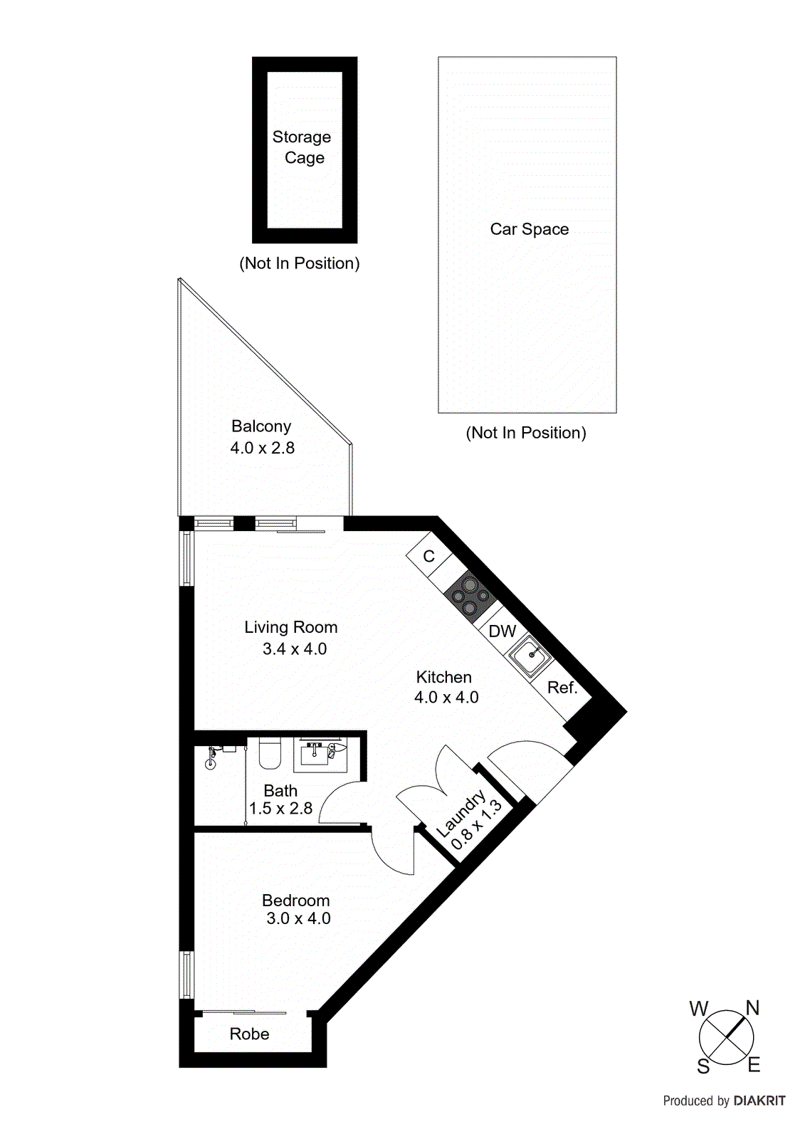 515/803 Dandenong Road, Malvern East VIC 3145 - Floorplan