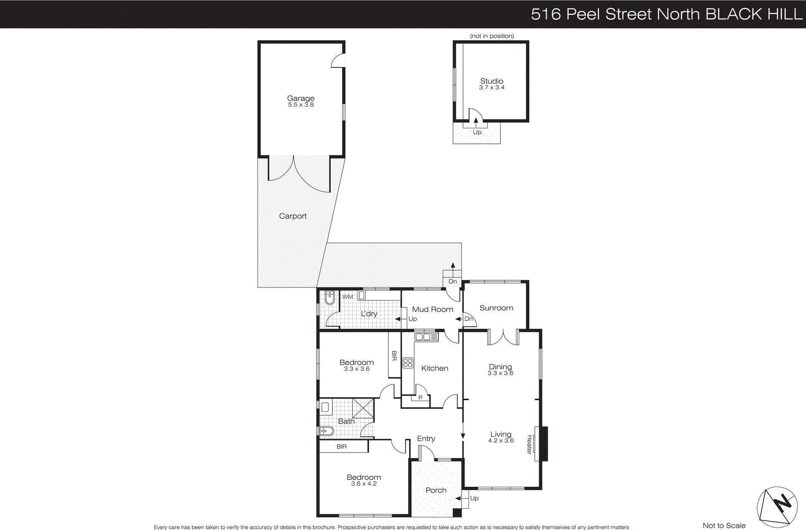 516 Peel Street, Black Hill VIC 3350 - Floorplan