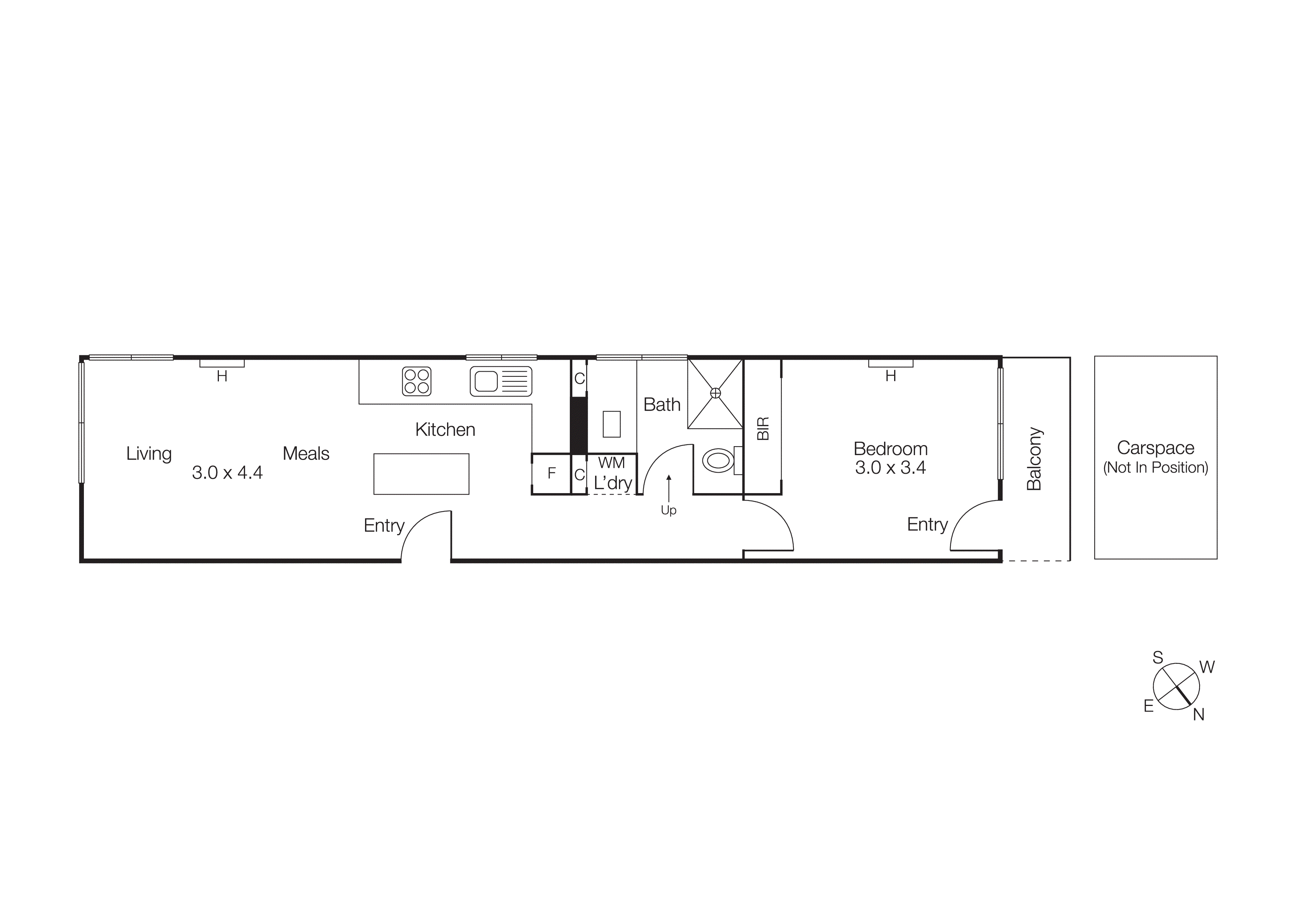 5/17 Cowderoy Street, St Kilda West VIC 3182 - Floorplan