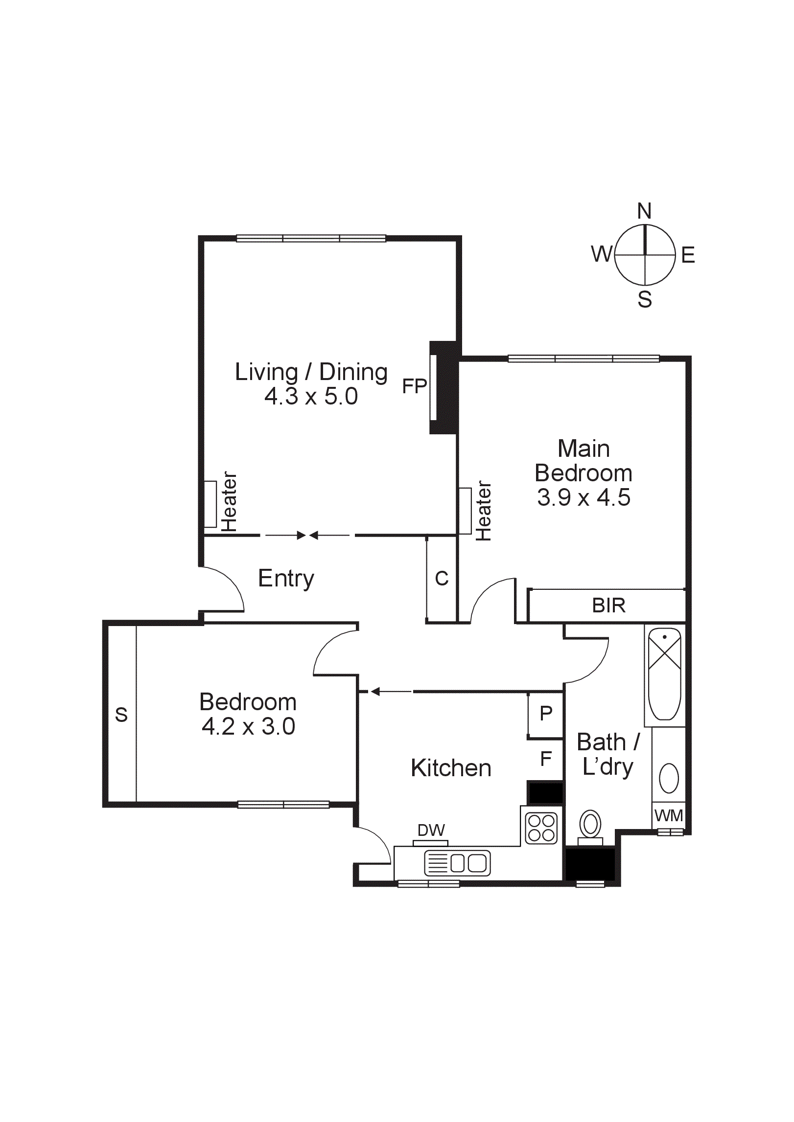 5/18 Westbury Street, St Kilda East VIC 3183 - Floorplan