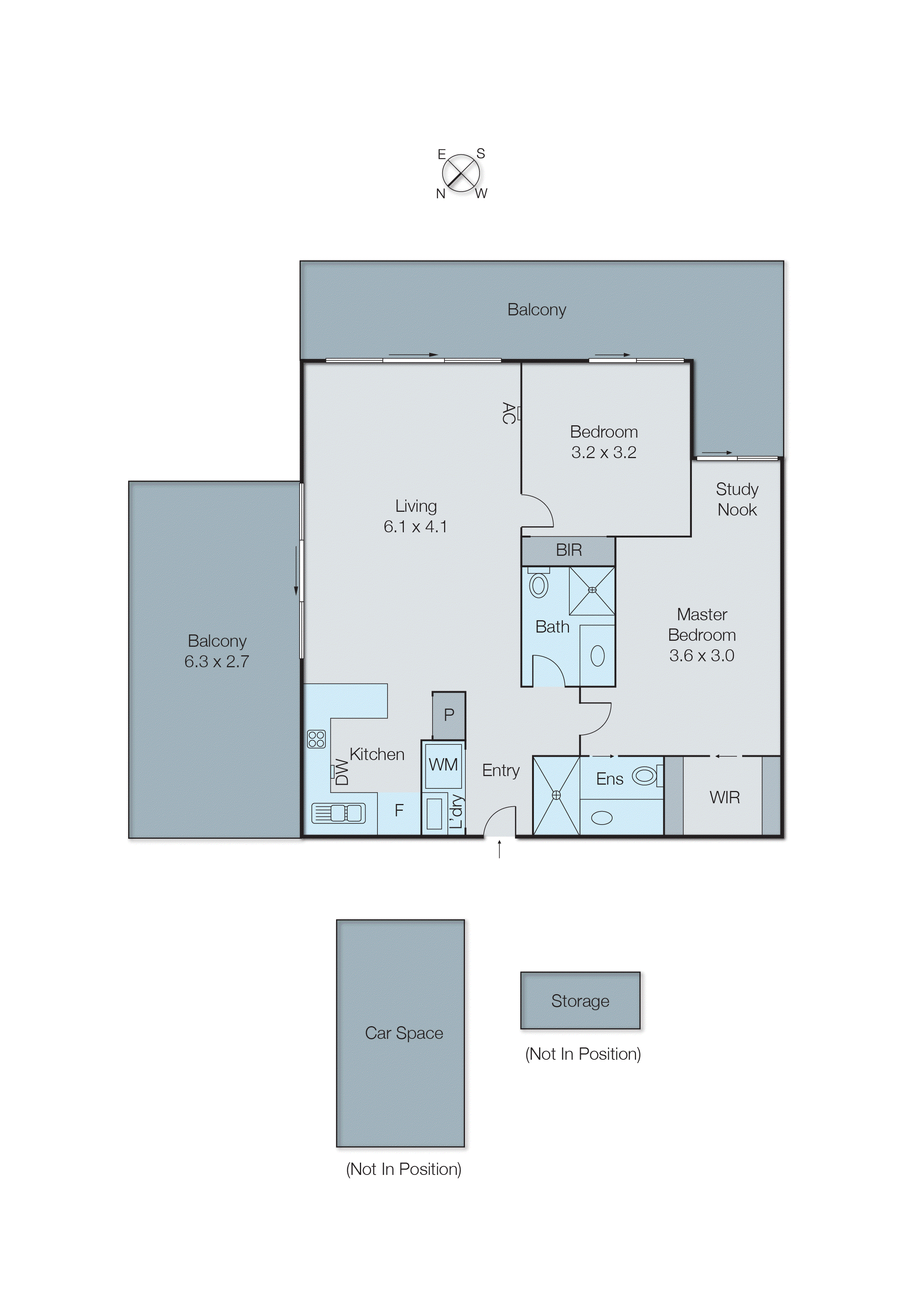 51/80 Balcombe Road, Mentone VIC 3194 - Floorplan