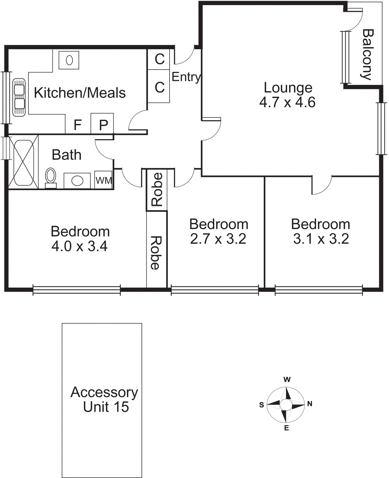 5/187 Tucker Road, Bentleigh VIC 3204 - Floorplan
