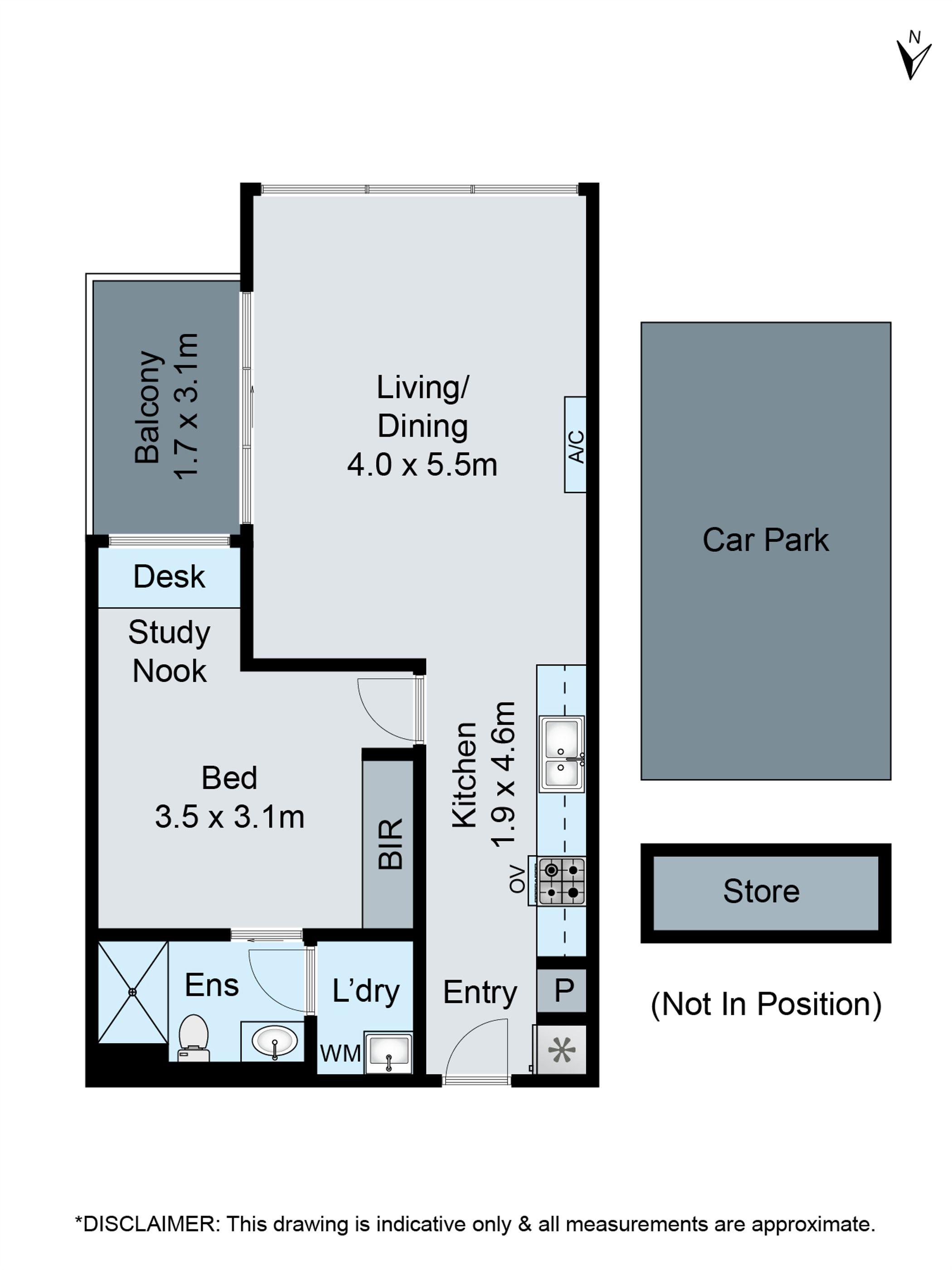 519/311 Burwood Road, Hawthorn VIC 3122 - Floorplan