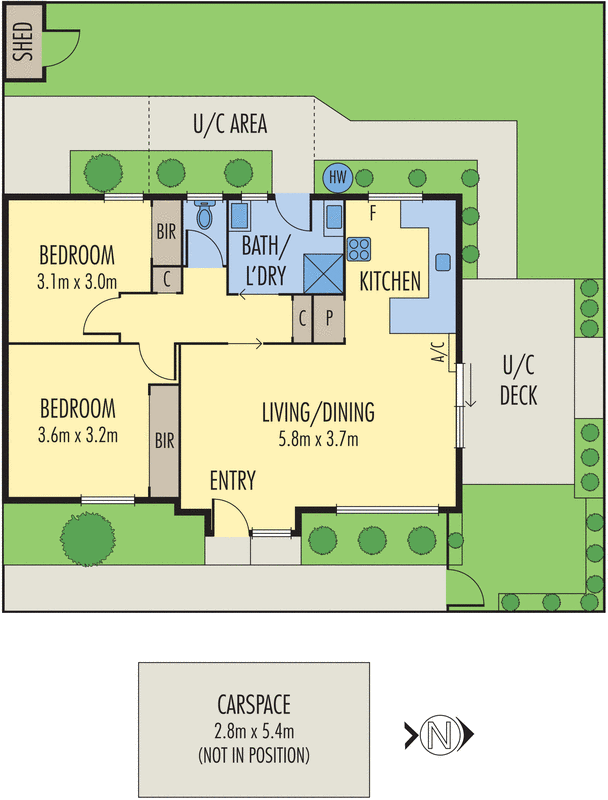 5/197-201 Torquay Road, Grovedale VIC 3216 - Floorplan