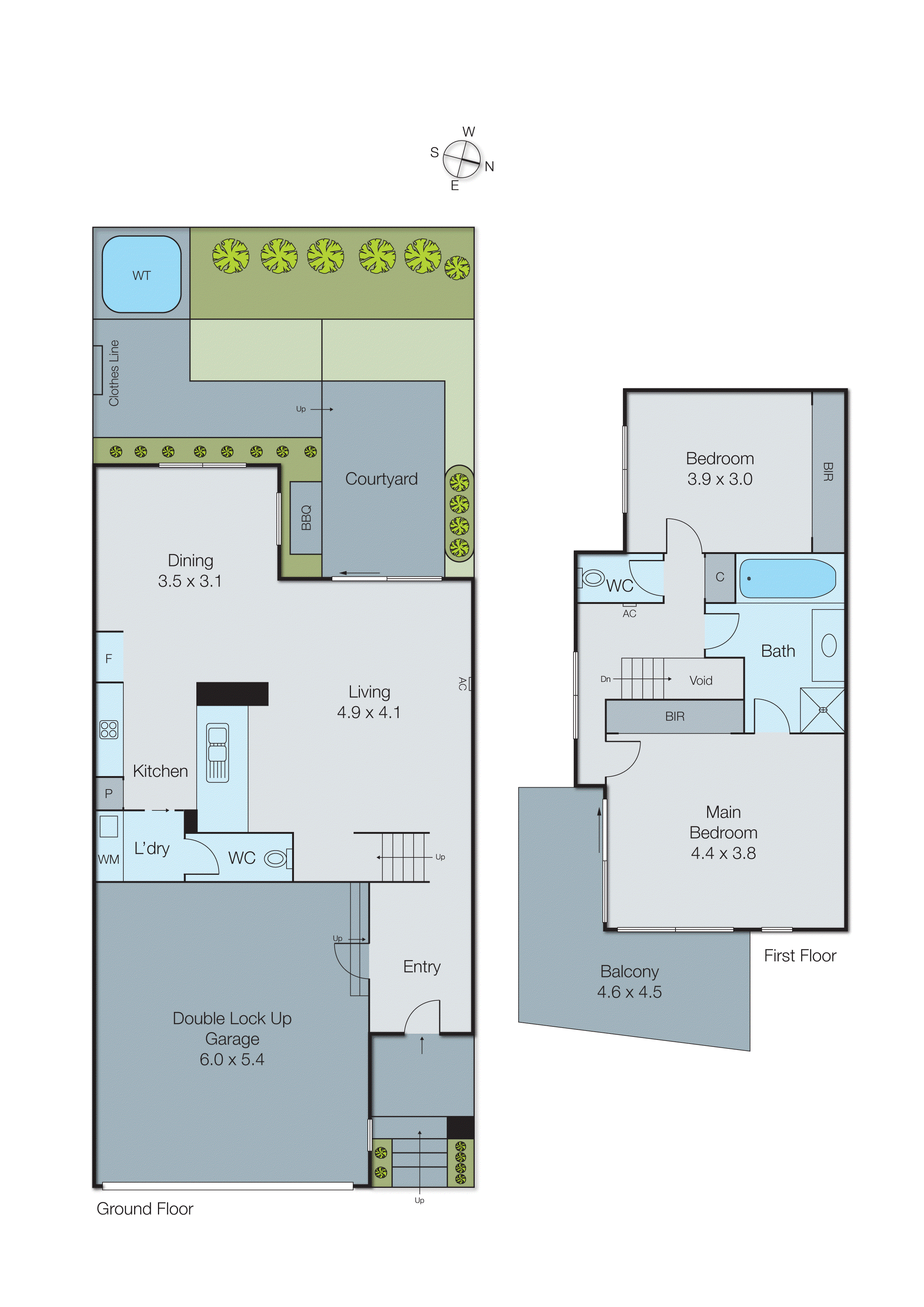 5/1A Edward Street, Mordialloc VIC 3195 - Floorplan