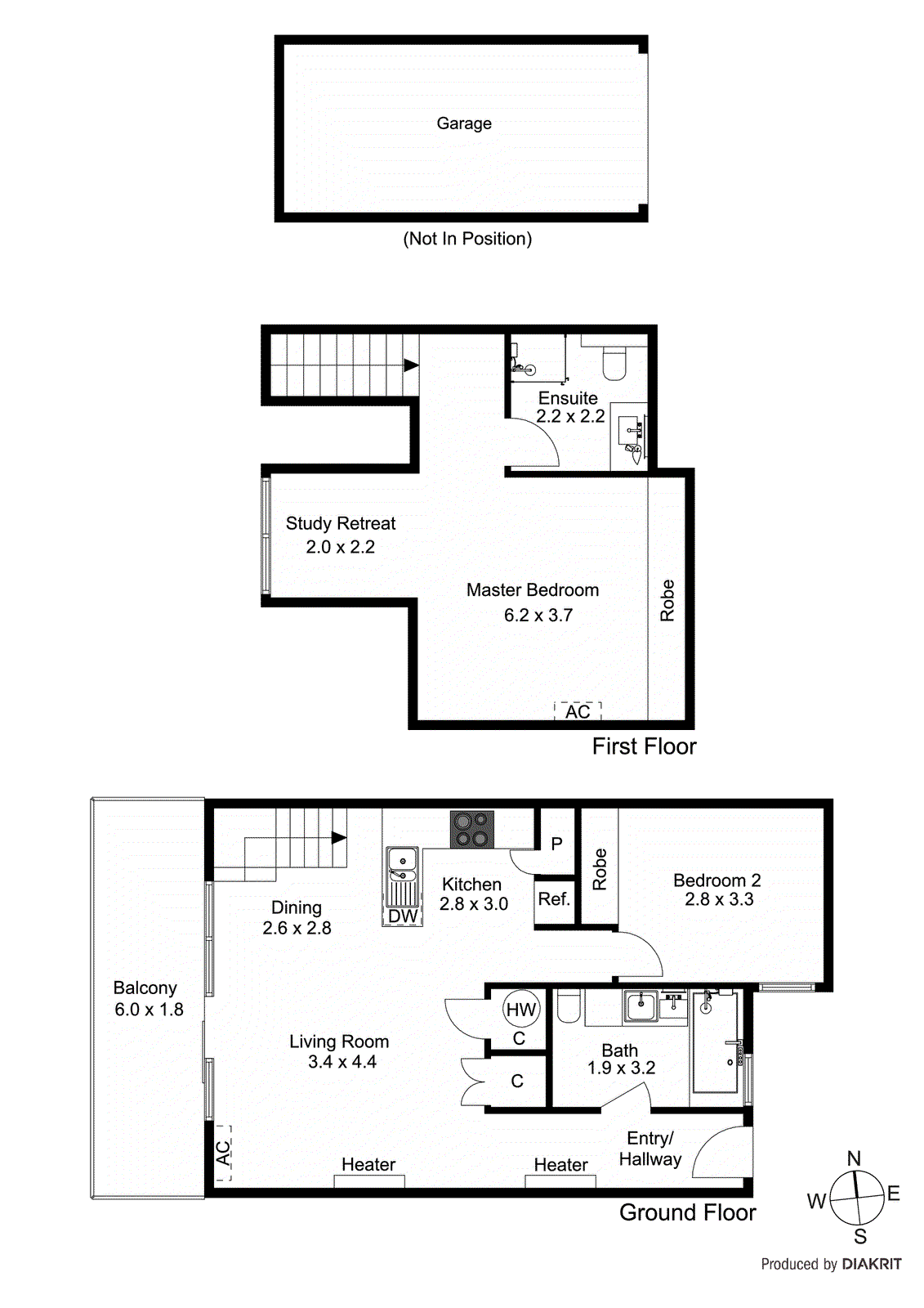 5/1A Mills Street, Hampton VIC 3188 - Floorplan