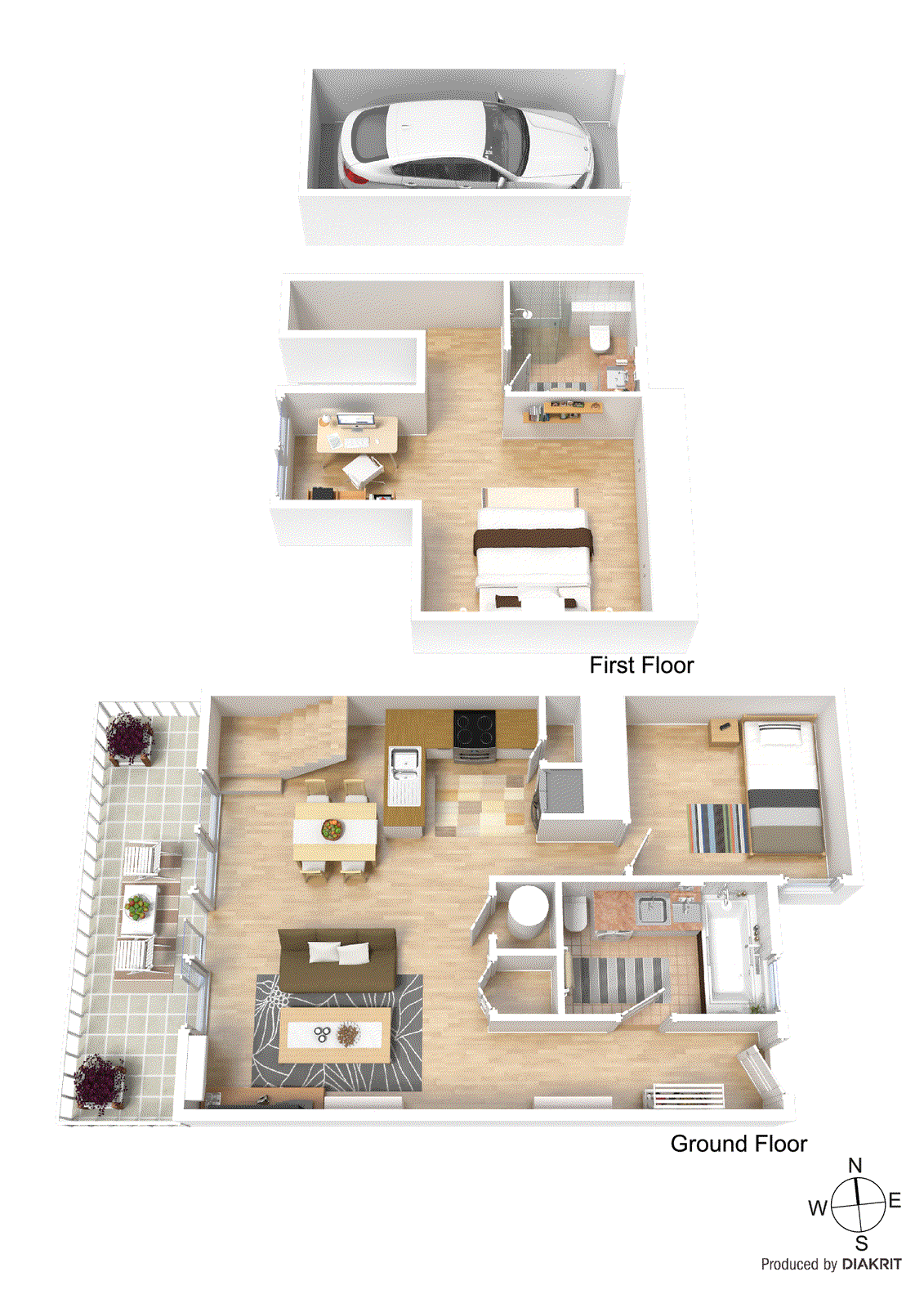 5/1A Mills Street, Hampton VIC 3188 - Floorplan